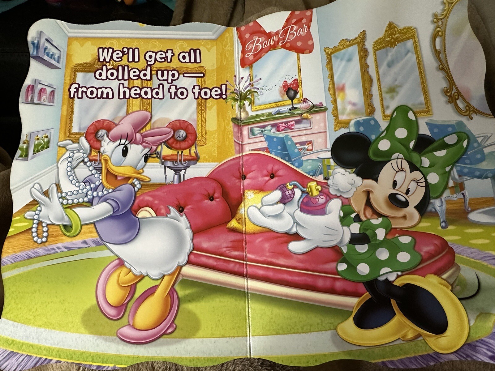 Disney Minnie Mouse Lot Of 2 Book 2013 Feeling Fabulous Day In The Park READ