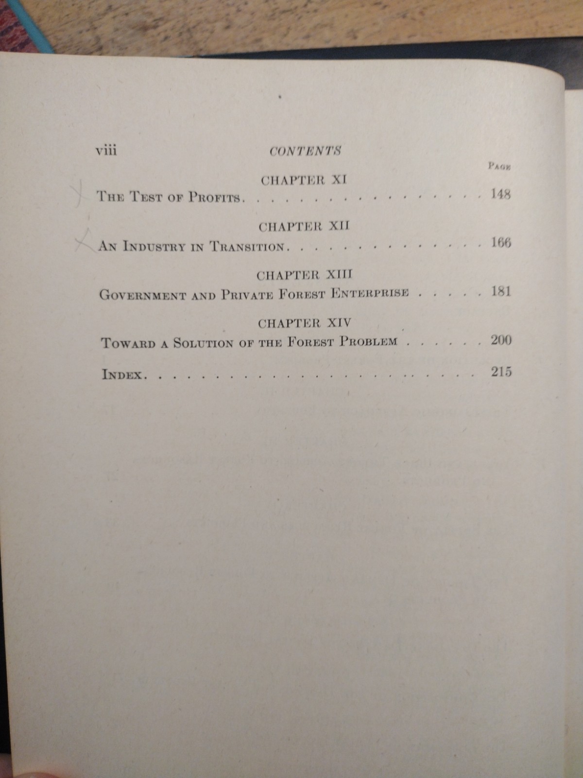 Economics of Private Forestry. Ralph W. Marquis, Ph. D. 1939. HC (Resources)