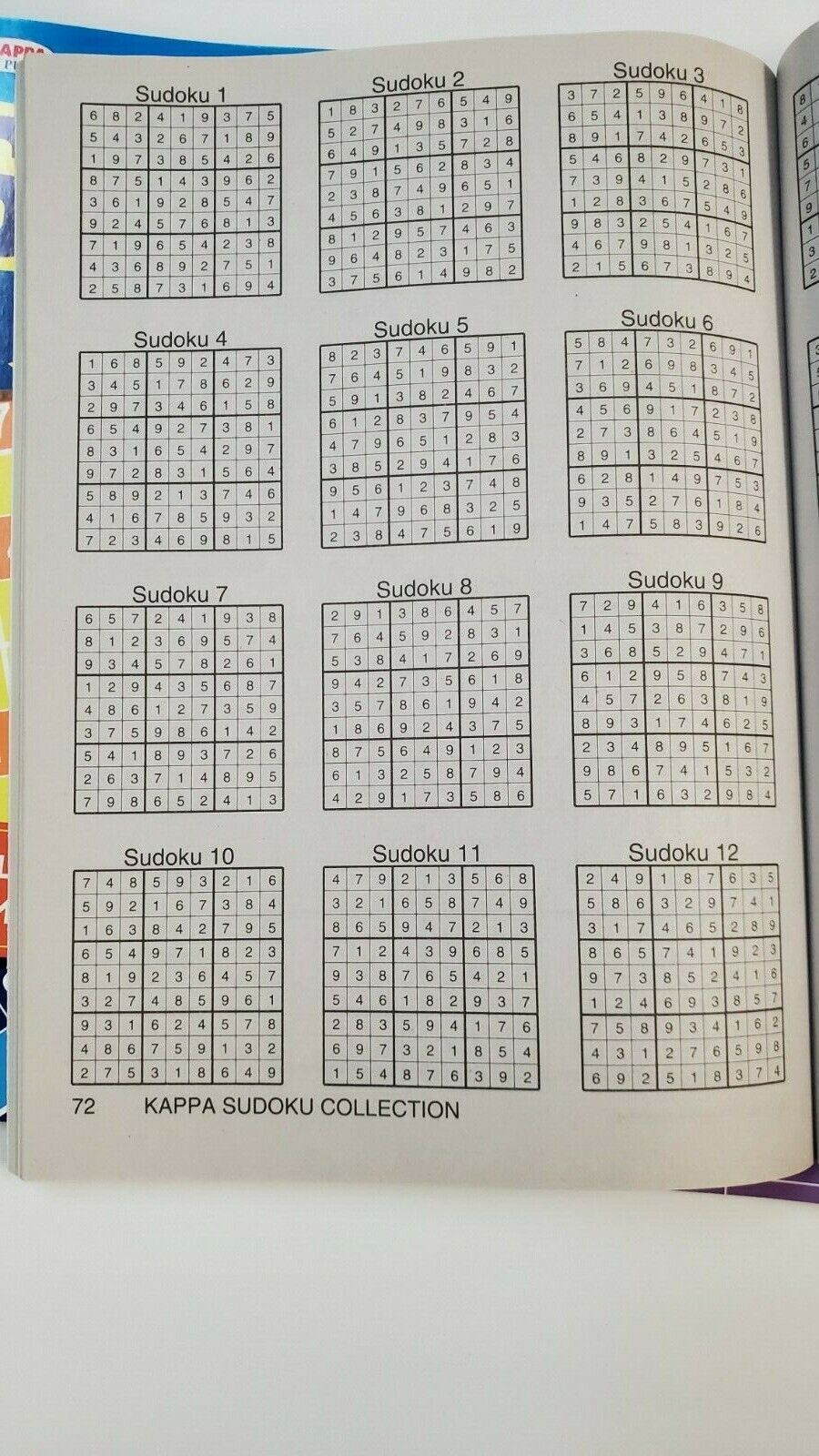 Sudoku Collection Puzzle Books Kappa Games,Search,Hunt,Cross~ Pick up to 12 Vols