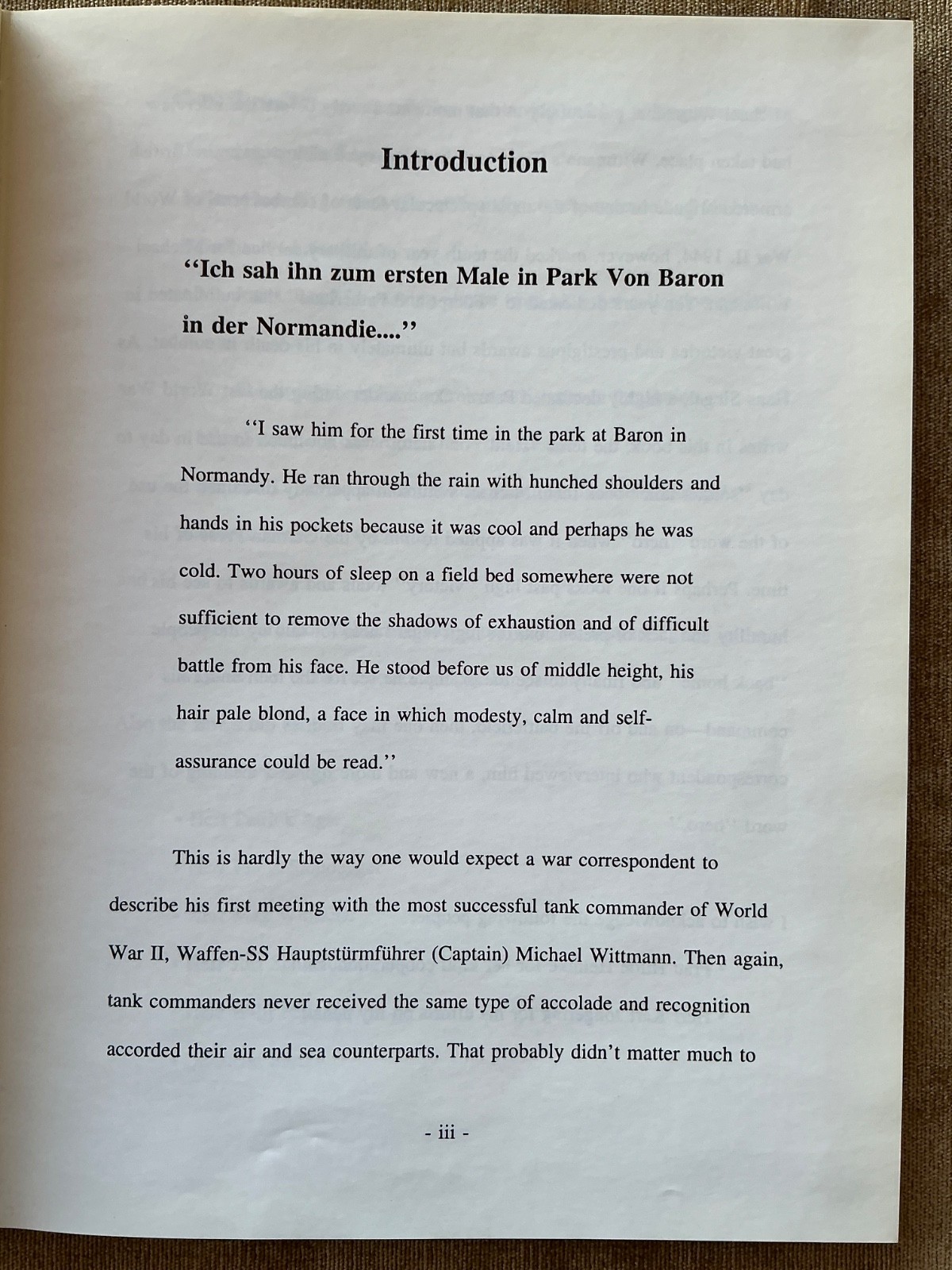 Panzerheld: The Story of Hauptsturmfuhrer Michael Wittman, the Greatest Tank…