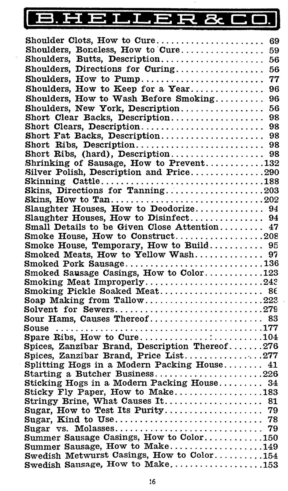 1911 Secrets Of Meat Curing And Sausage Making Vintage Cook Book 305 Pages