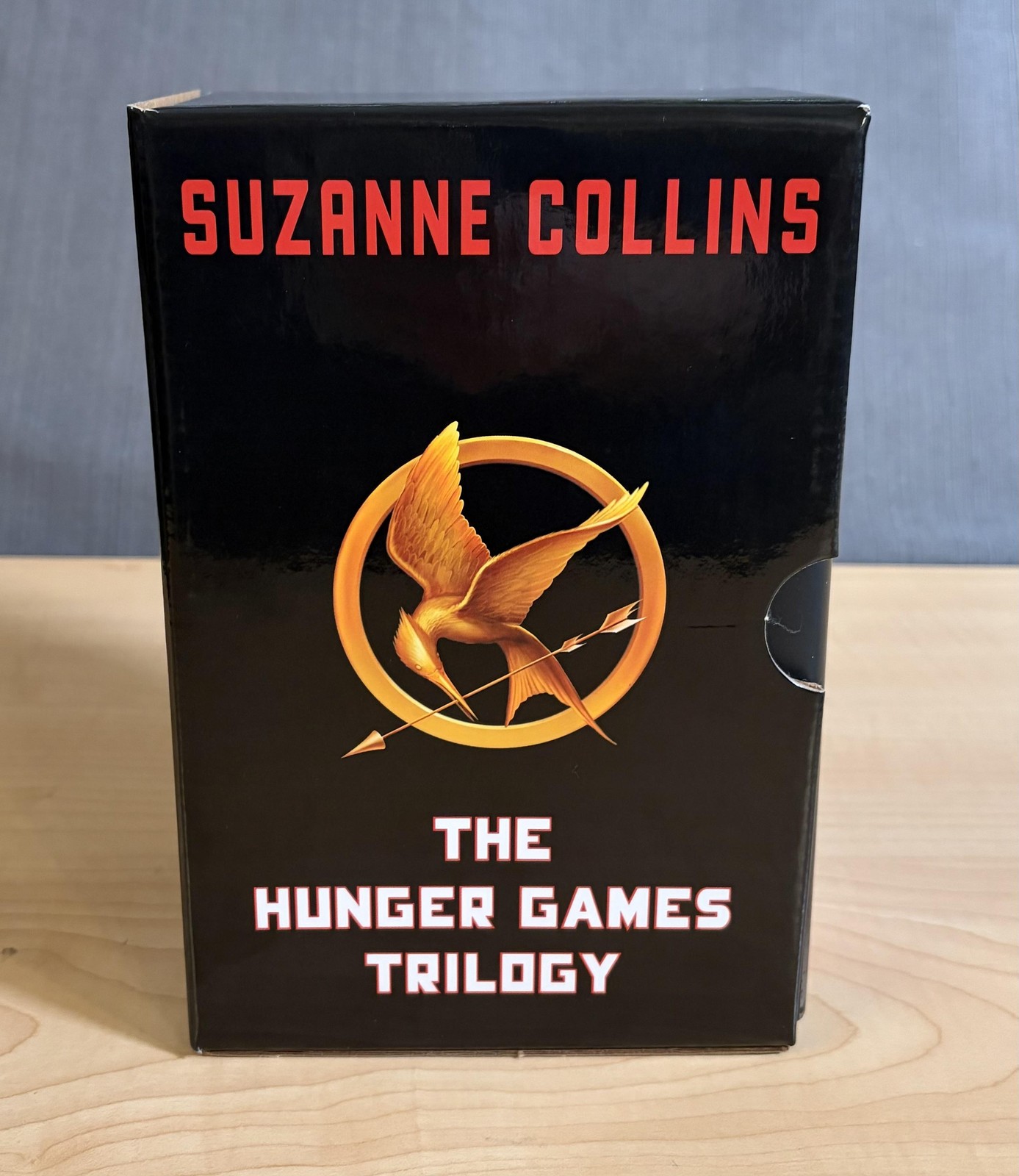Hunger Games Trilogy Boxed Set 3 Books Suzanne Collins Scholastic Hardcover
