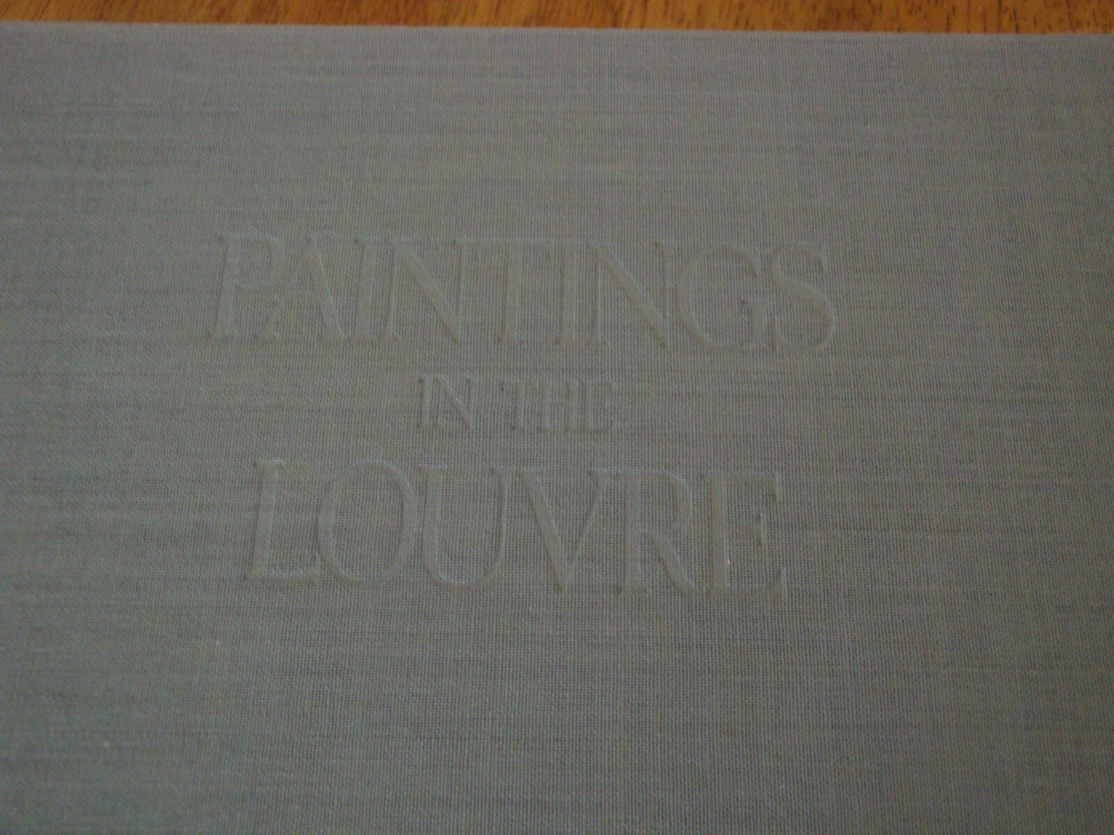 PAINTINGS IN THE LOUVRE LAWRENCE GOWING HARD COVER STEWART TABORI & CHANG