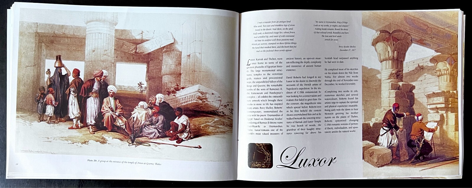 Book: Lithographs of David Roberts – Egypt & Nubia 1796-1864 / PB 2005