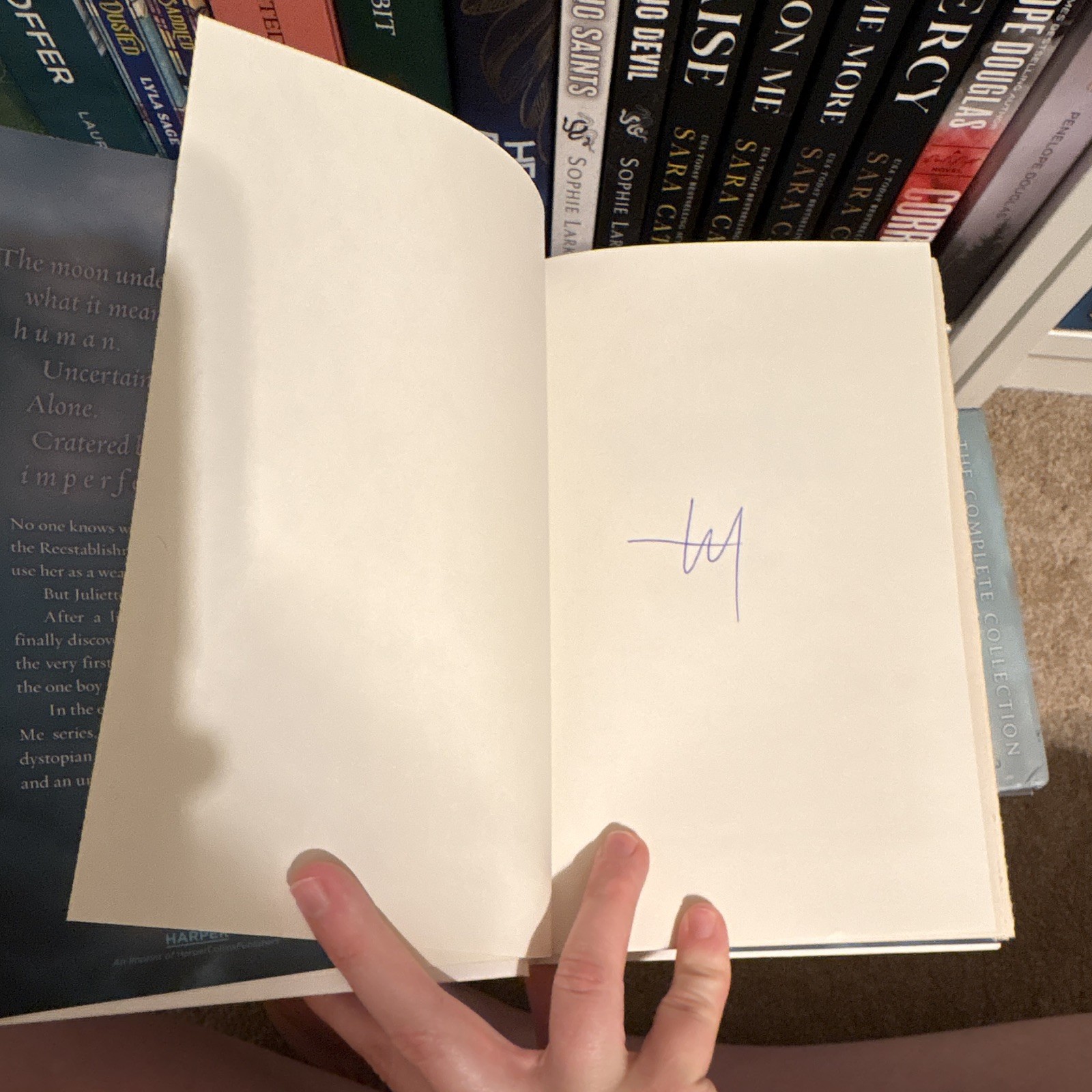 Tahereh Mafi Shatter Me Series Box Set (Signed) – YA Dystopian Fiction