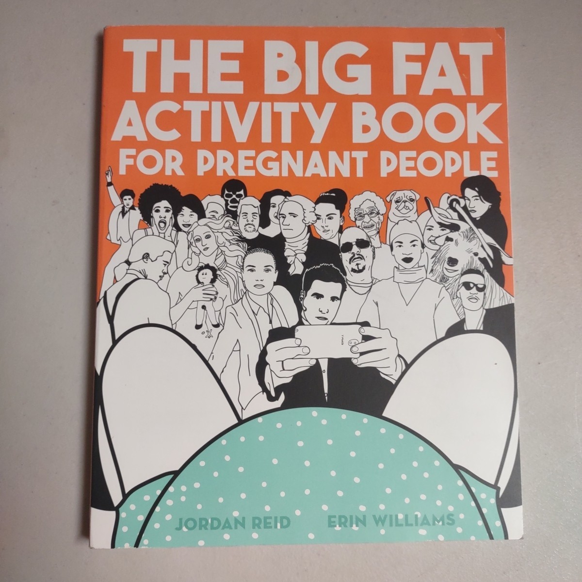 Pregnancy Book Big Fat Activity Book for Pregnant People Reid Jordan Willia_A49
