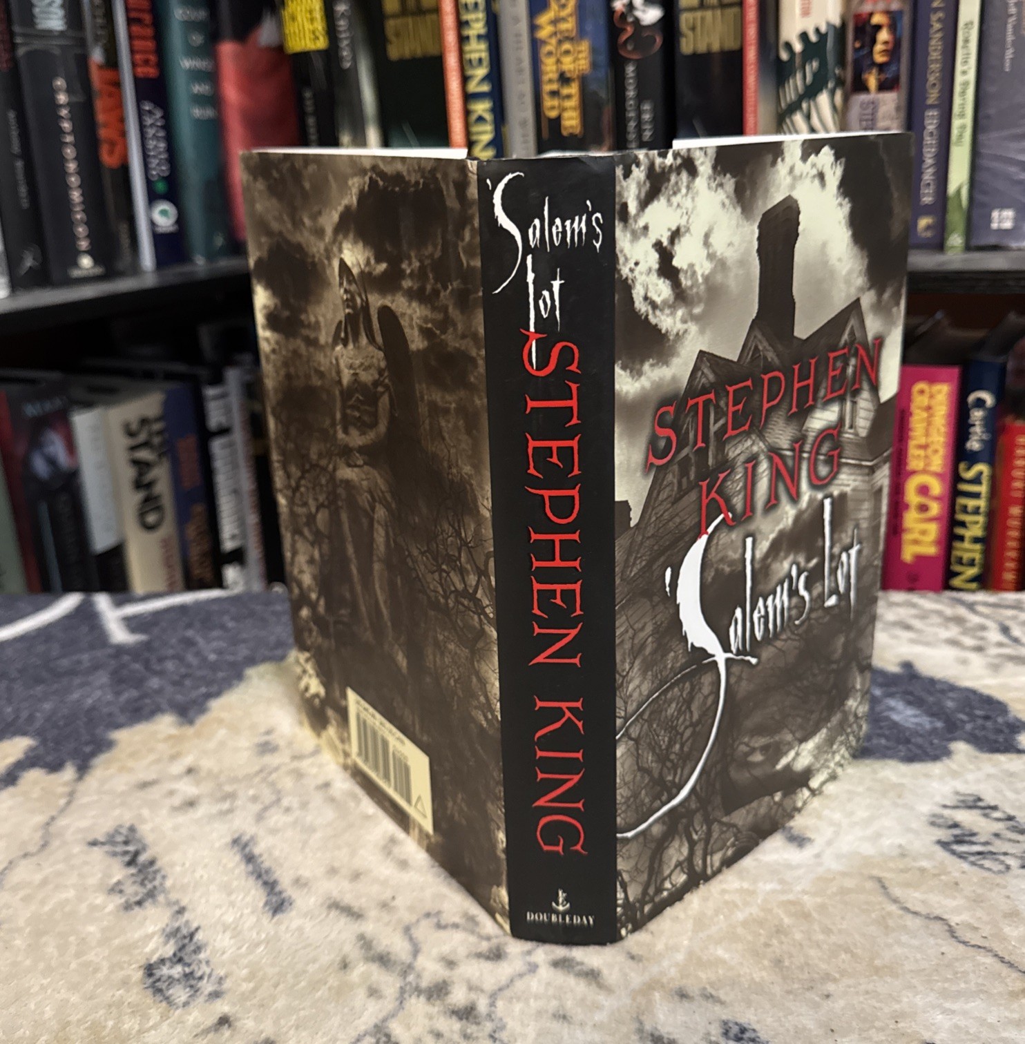 ‘Salem’s Lot by Stephen King (Hardcover) Doubleday Thomas Holdorf Cover, VG