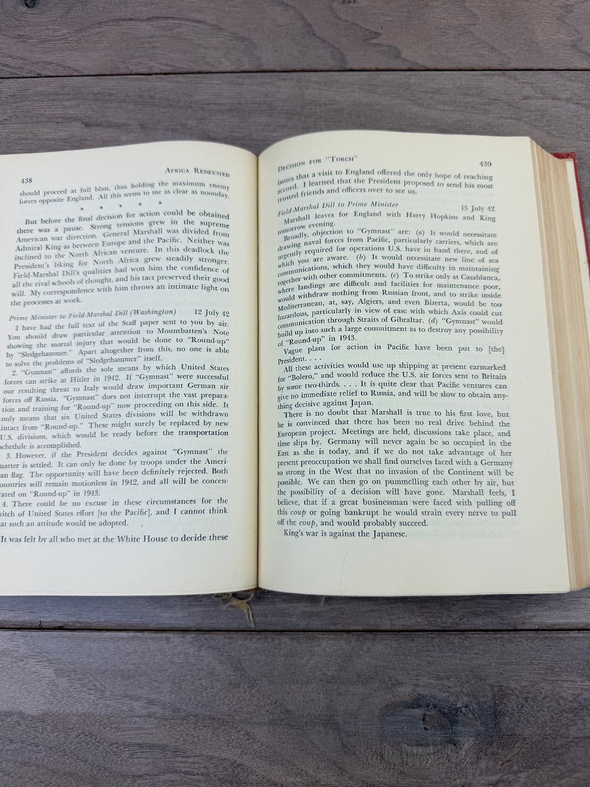 The Hinge of Fate Winston S. Churchill 1950 WWII History Houghton Mifflin