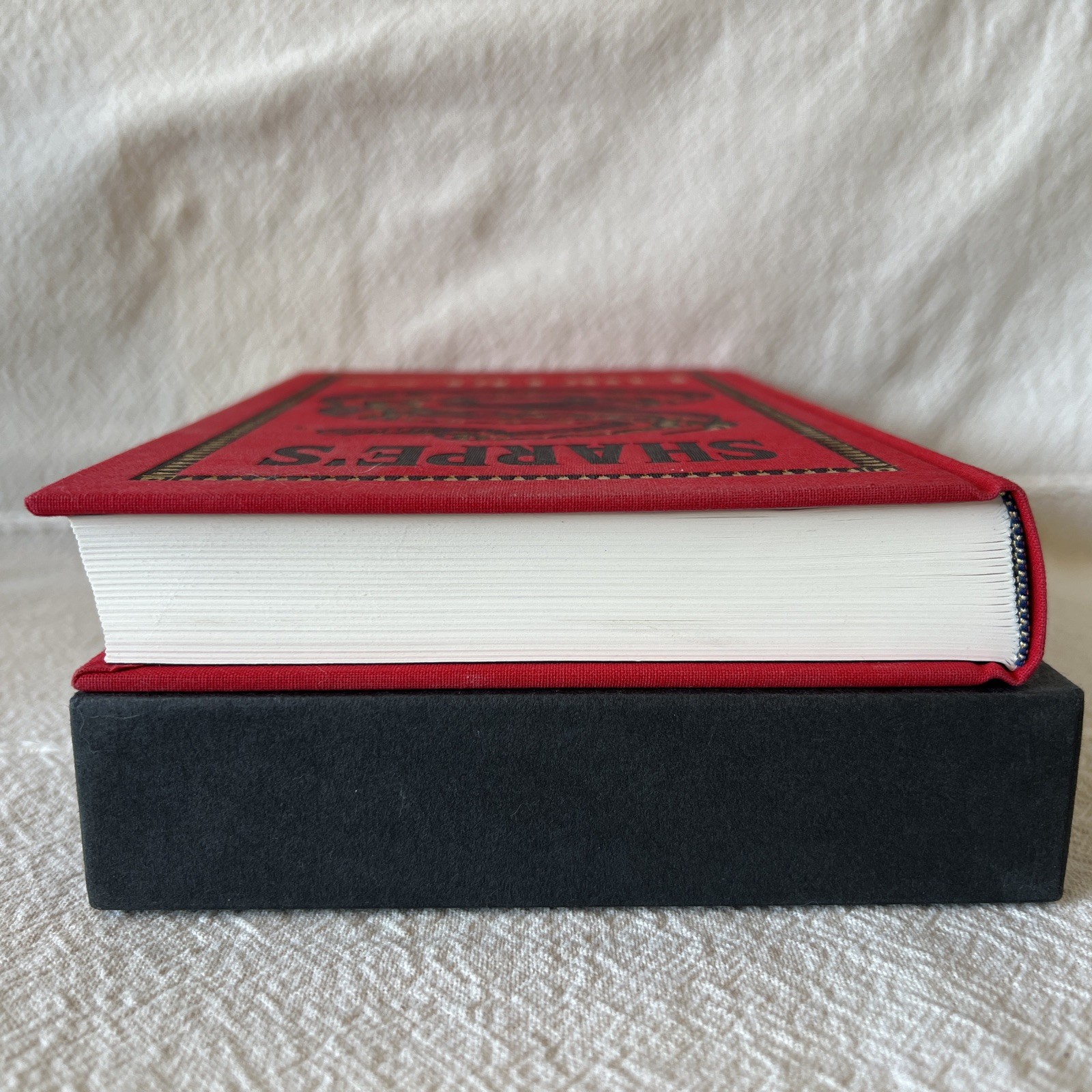 SHARPE’S FORTRESS Bernard Cornwell SLIPCASED Hardcover 1st Edition Folio Society