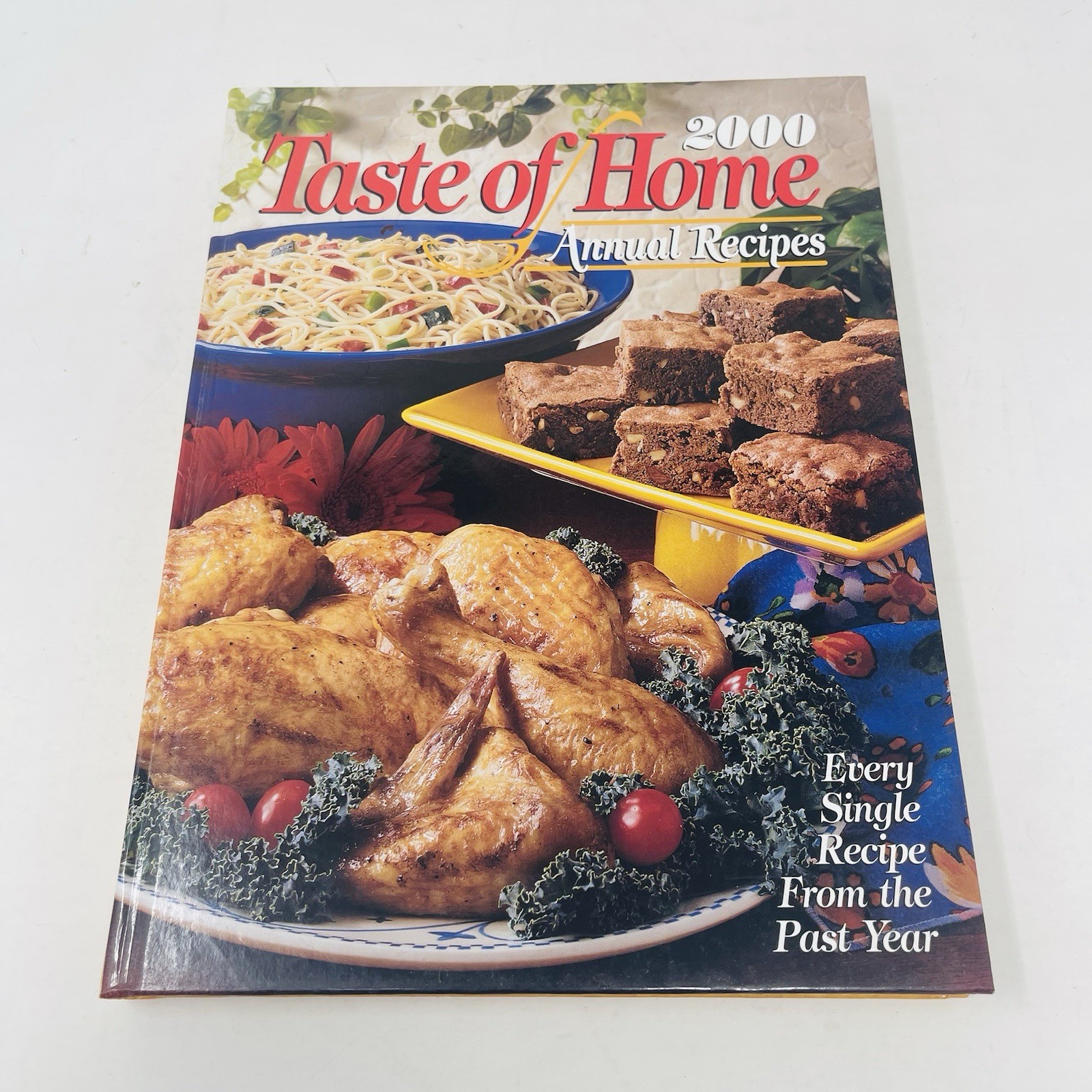Lot of 4 Taste of Home Annual Recipes Cookbooks 1999-2002 HC Vintage