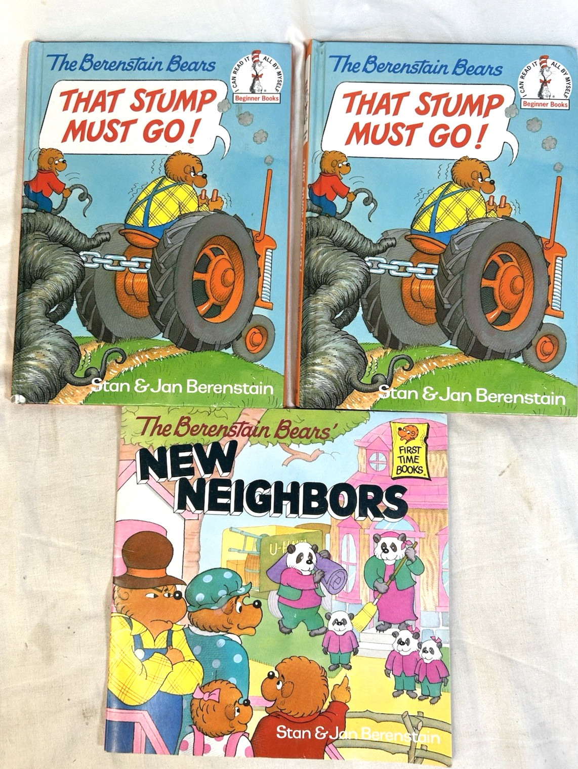 11 Berenstain Bears Books. 2 are Double Books. Jan & Mike Berenstain