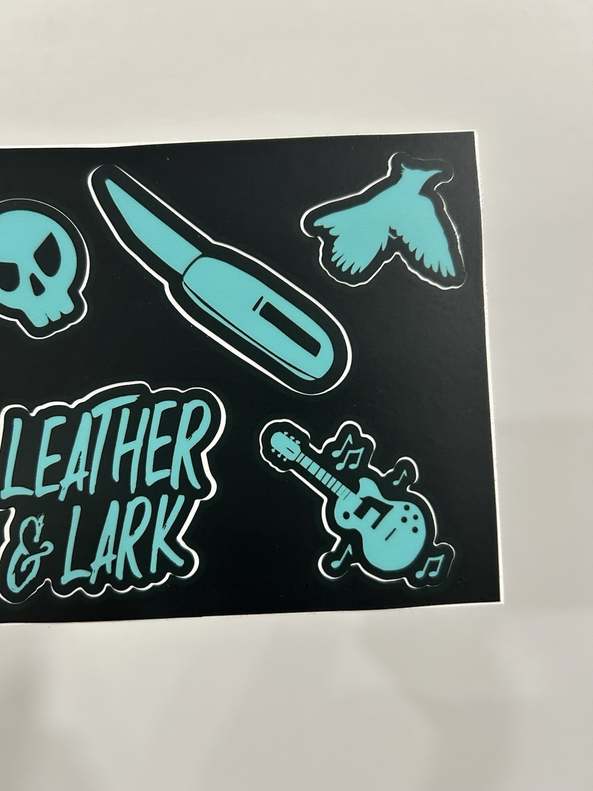 Leather and Lark by Brynne Weaver Sticker Sheet