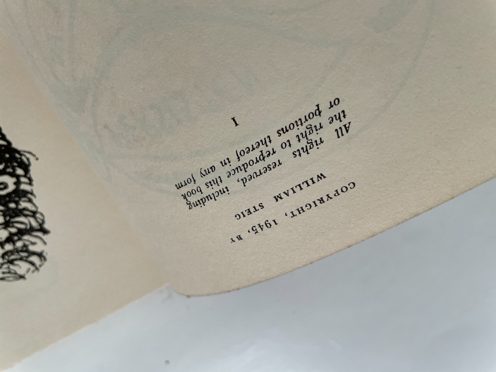Vintage Persistent Faces – William Steig – Hardcover HB DJ 1945