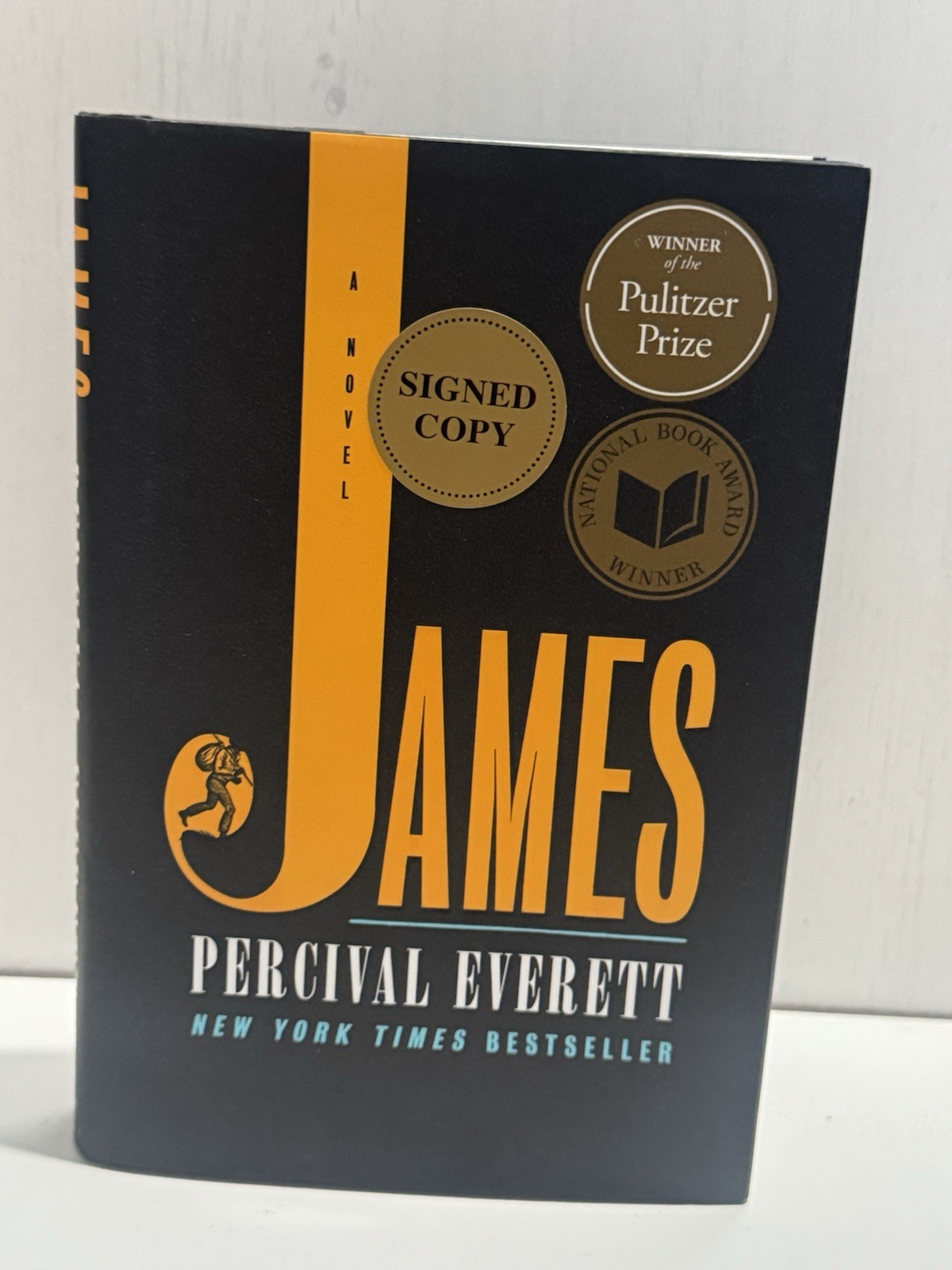 JAMES by Percival Everett SIGNED 1st Edition 3rd Print Hardcover (2024) Pulitzer