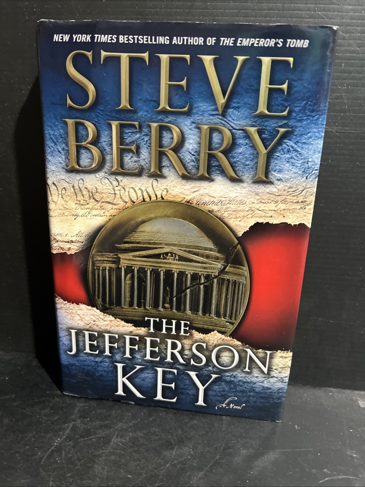 SIGNED 1st/1st The Jefferson Key by Steve Berry HC DJ 2011 Cotton Malone