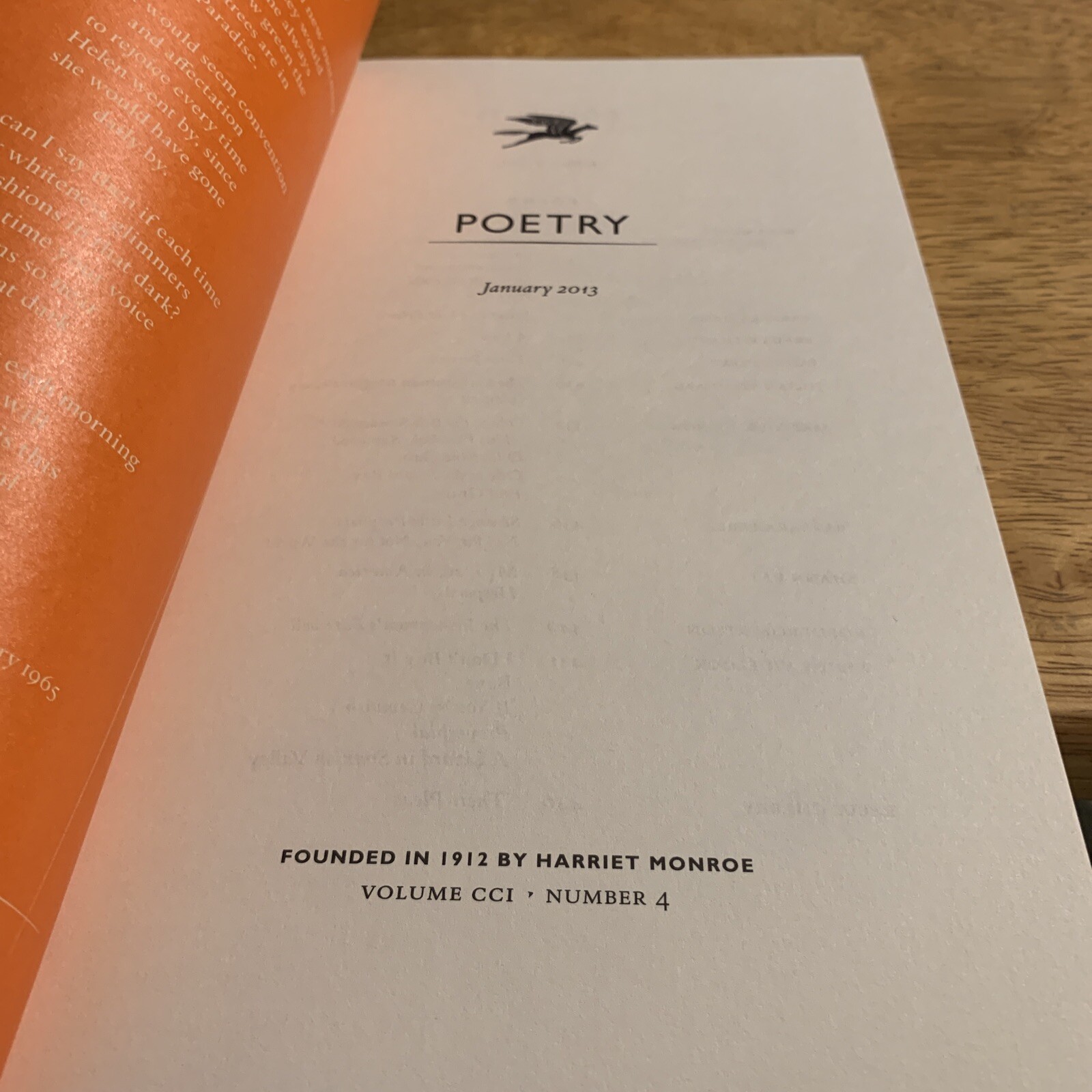 Poetry January 2013: Paperback Book featuring Peter Cole & Sara Miller