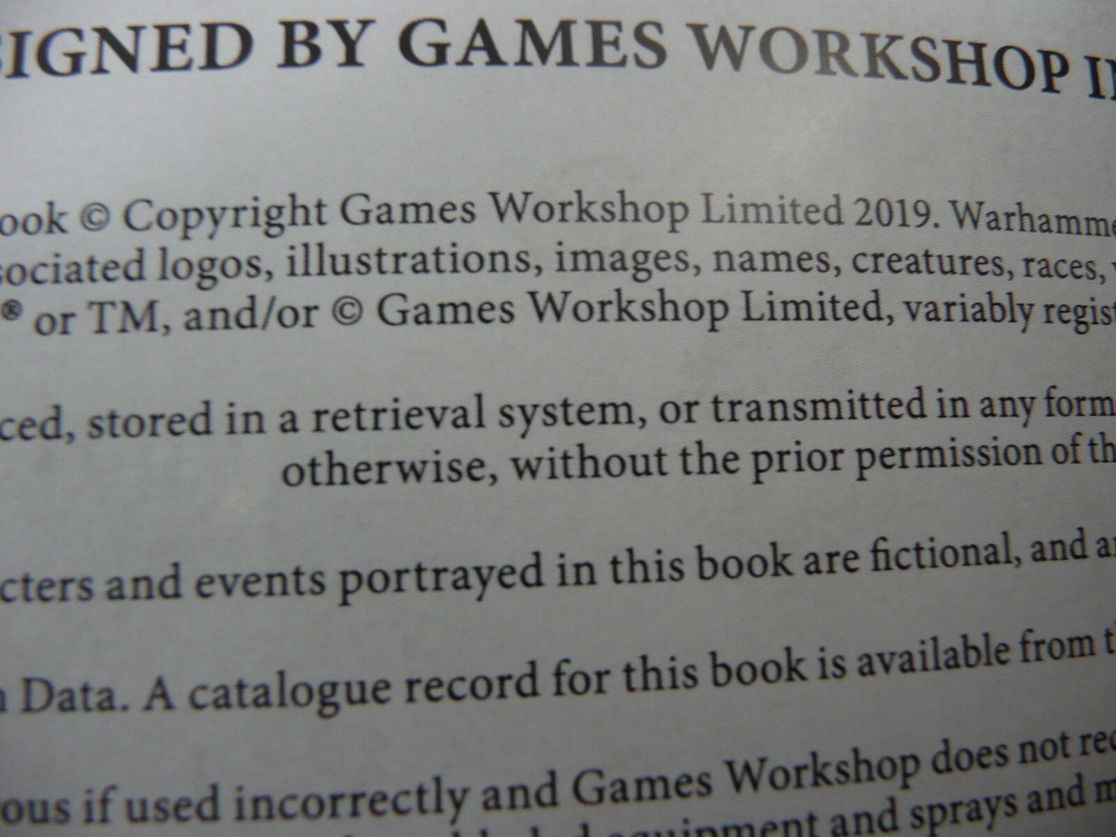 Warhammer Warcry Core Book Skirmish Combat 159 Pages Games Workshop 2019