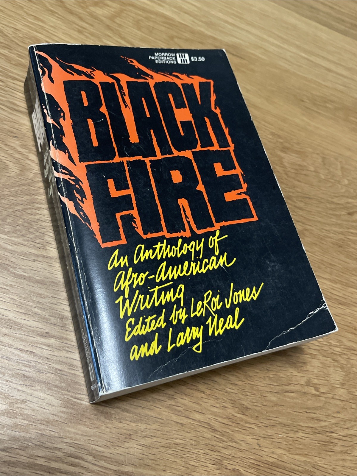 Black Fire; An Anthology of Afro-American Writings LeRoi Jones Third Printing