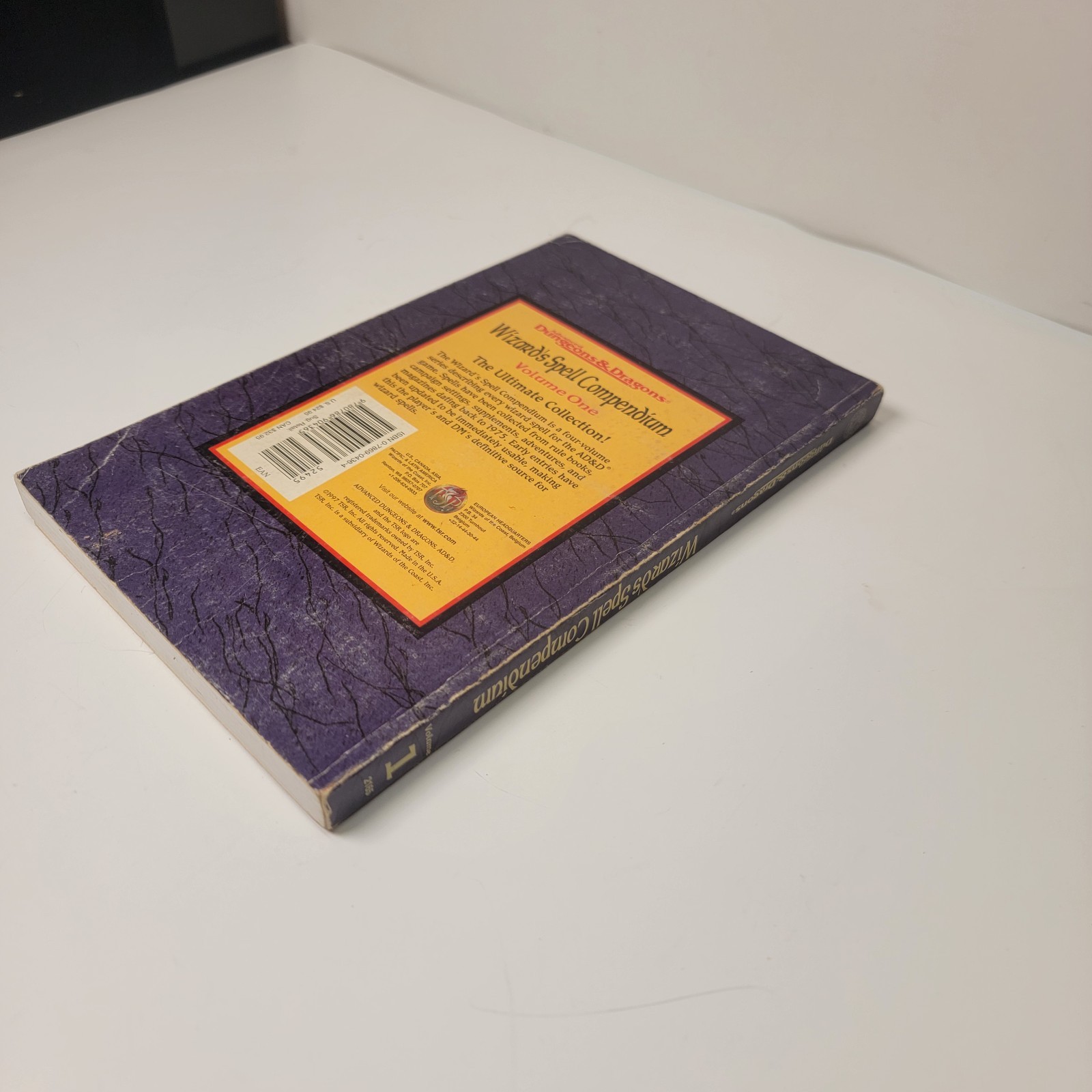 Wizard’s Spell Compendium, Volume One 1 (Advanced Dungeons & Dragons) TSR 2165