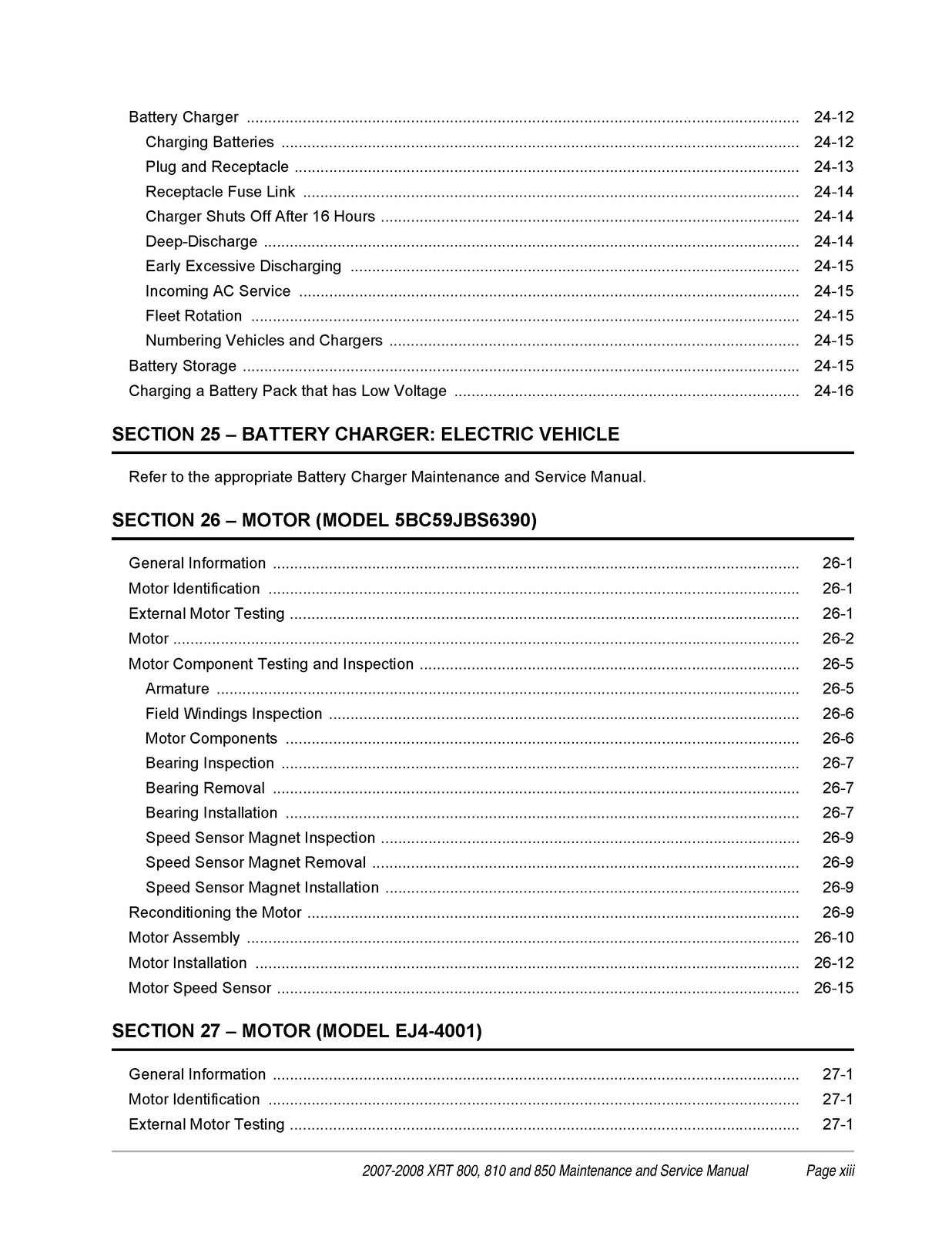 CLUB CAR XRT 800 810 850 Maintenance And Service Manual 2007-2008 – WIRE BINDER