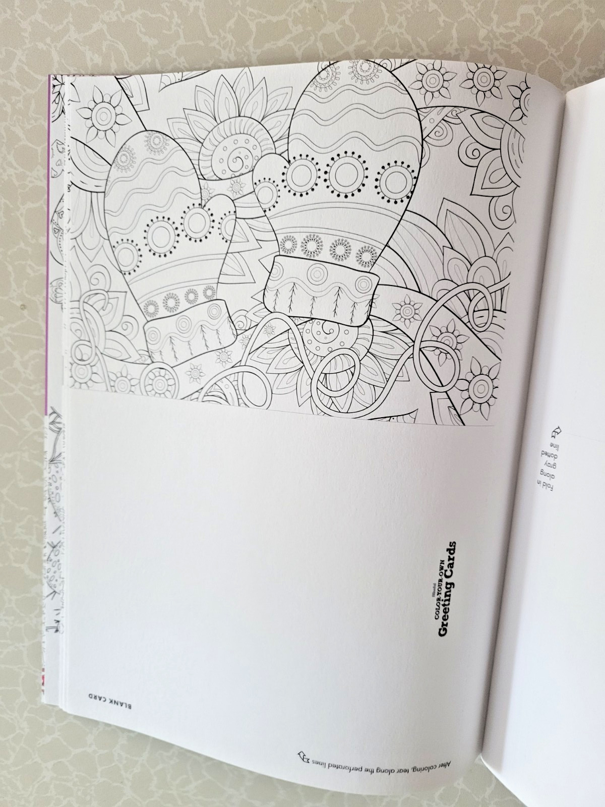COLOR YOUR OWN GREETING CARDS Create 27 Fun & Festive Cards – Children & Adult