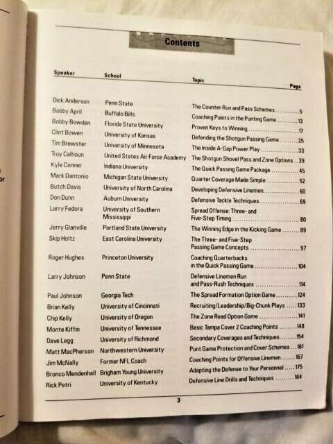 2009 Coach of the Year Clinics Football Manual (2009) Earl Browning