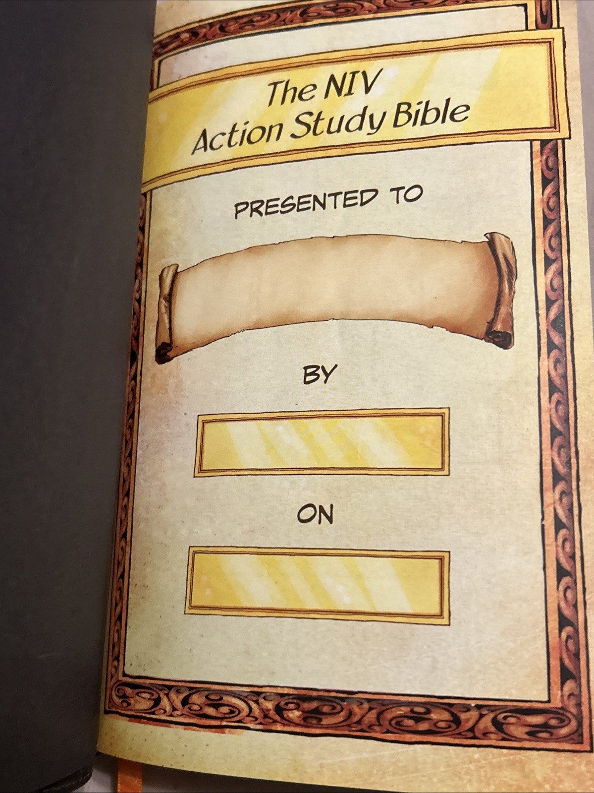 The NIV Action Study Bible – Premium 1st Edition by Sergio Cariello / David Cook