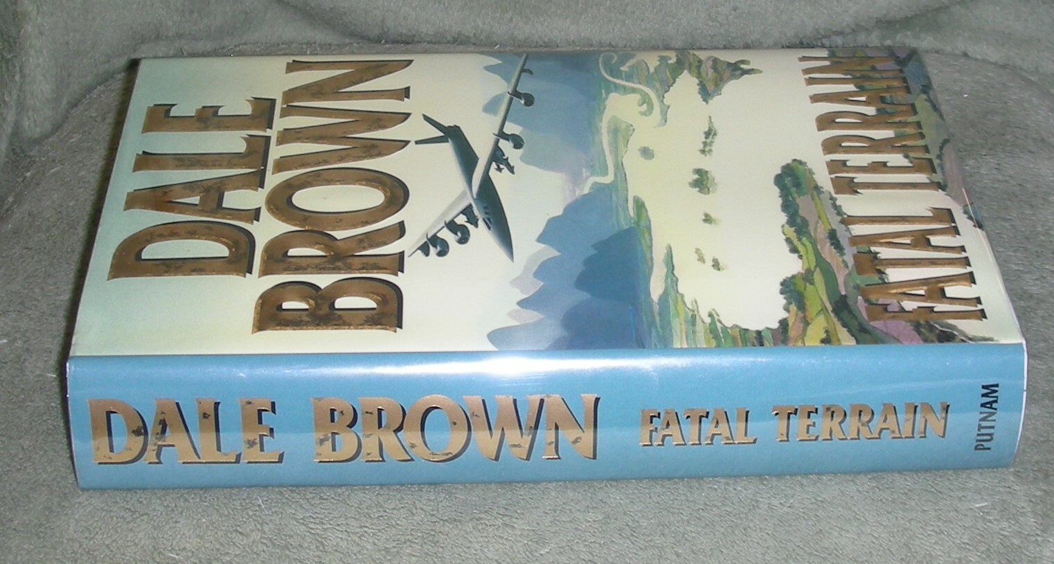 FATAL TERRAIN by Dale Brown 1997 HC/DJ ~ 1st Edition 1st Printing + Cover