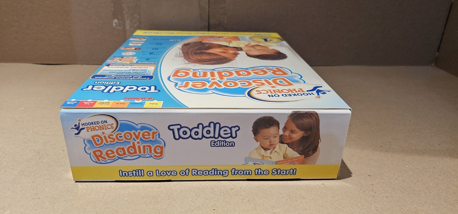 Discover Reading Toddler Edition by Inc. Staff Sandviks HOP 2007 New SEALED