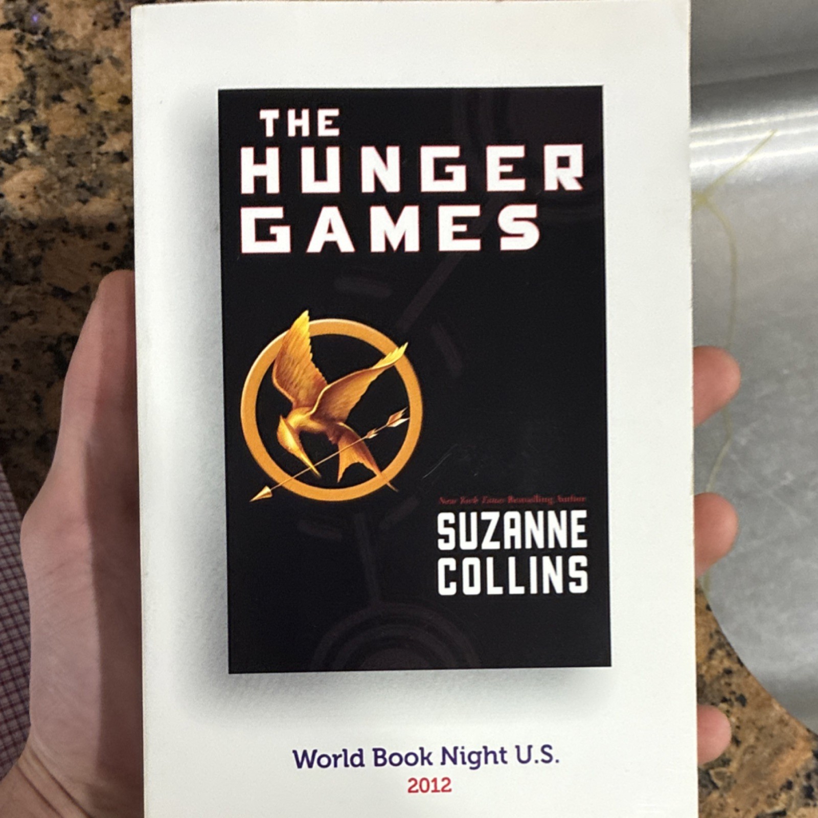 The Hunger Games by Suzanne Collins World Book Night Edition Paperback 2012