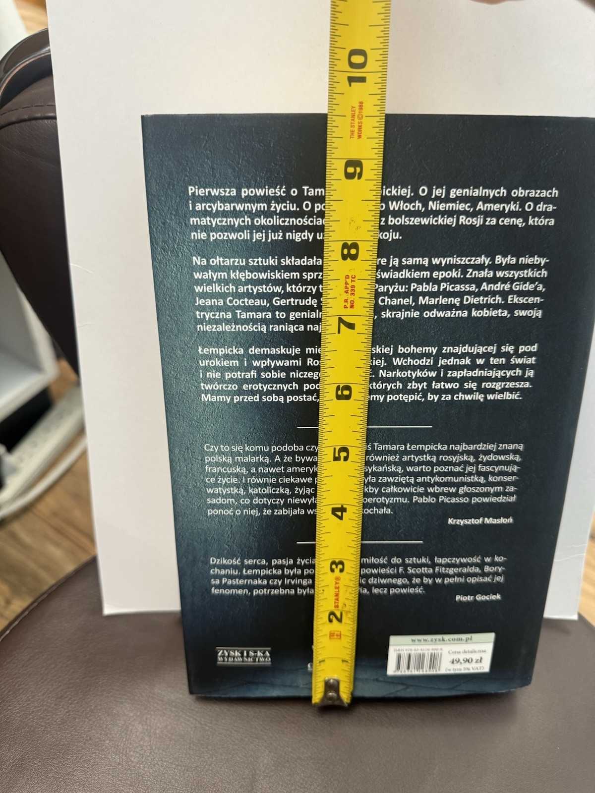 Ja Tamara- Musiał Grzegorz Poweiść O Tamarze Łempickiej Hard Cover Book