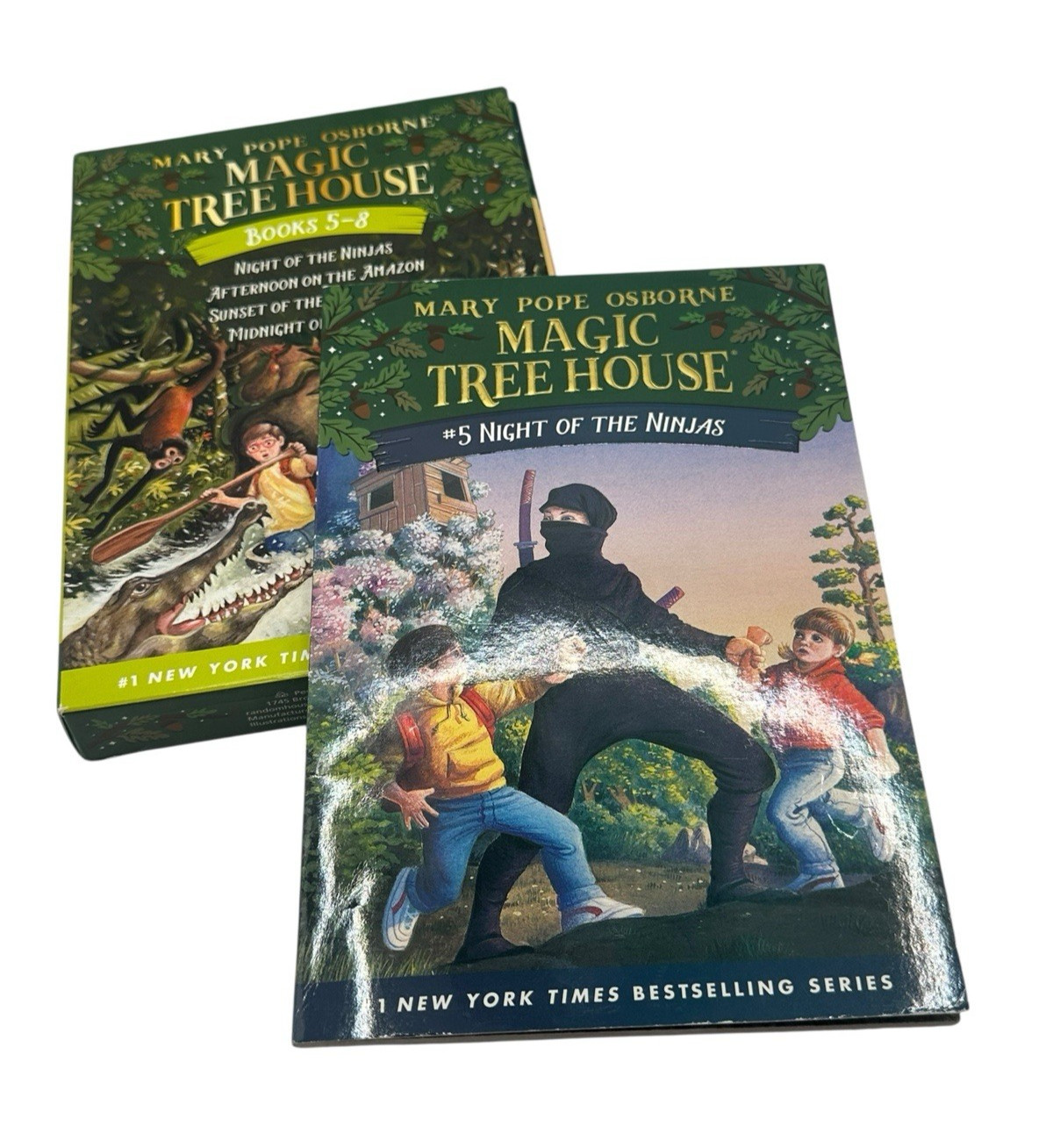 Magic Tree House Books 5-8 Boxed Set by Mary Pope Osborne: Used