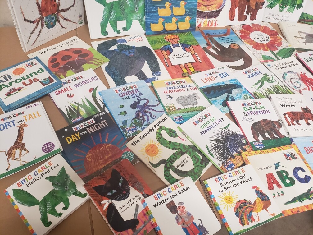 Lot of 10 Eric Carle Picture/Board Books for Children’s Kid Toddler *Random Mix*