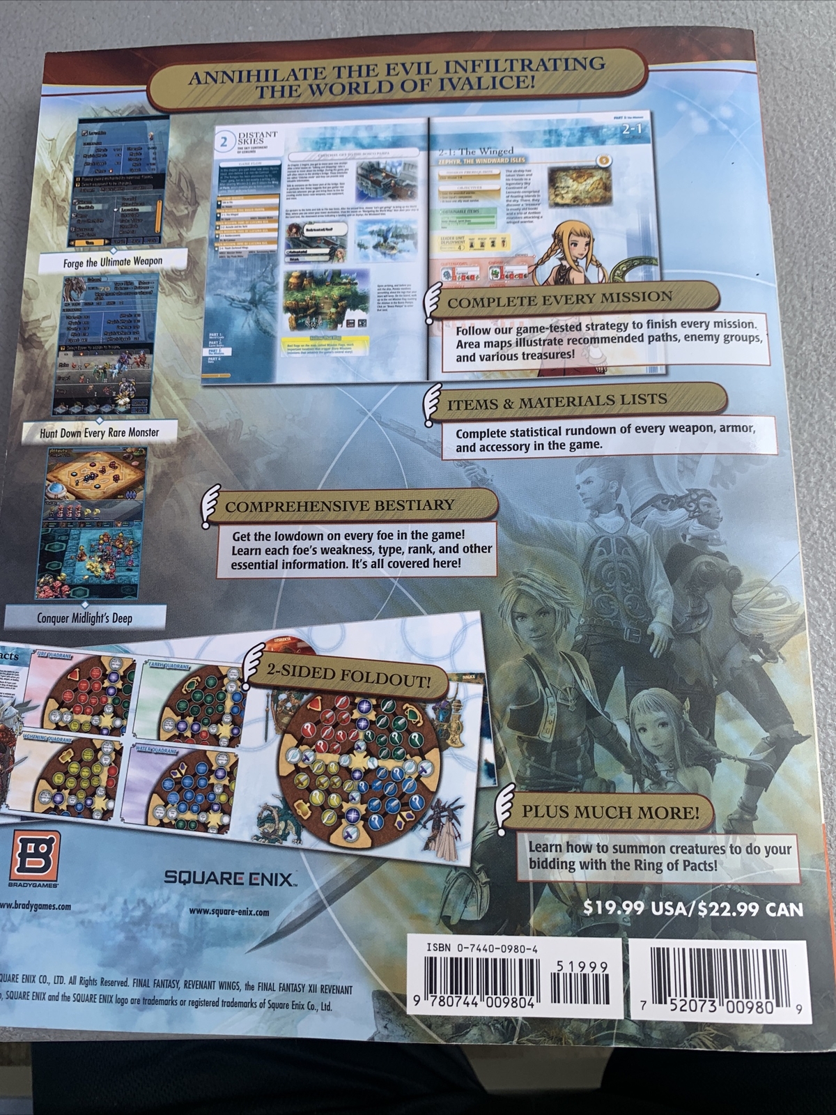 BradyGames Signature Ser.: Final Fantasy XII : Revenant Wings by Rick Barba,…