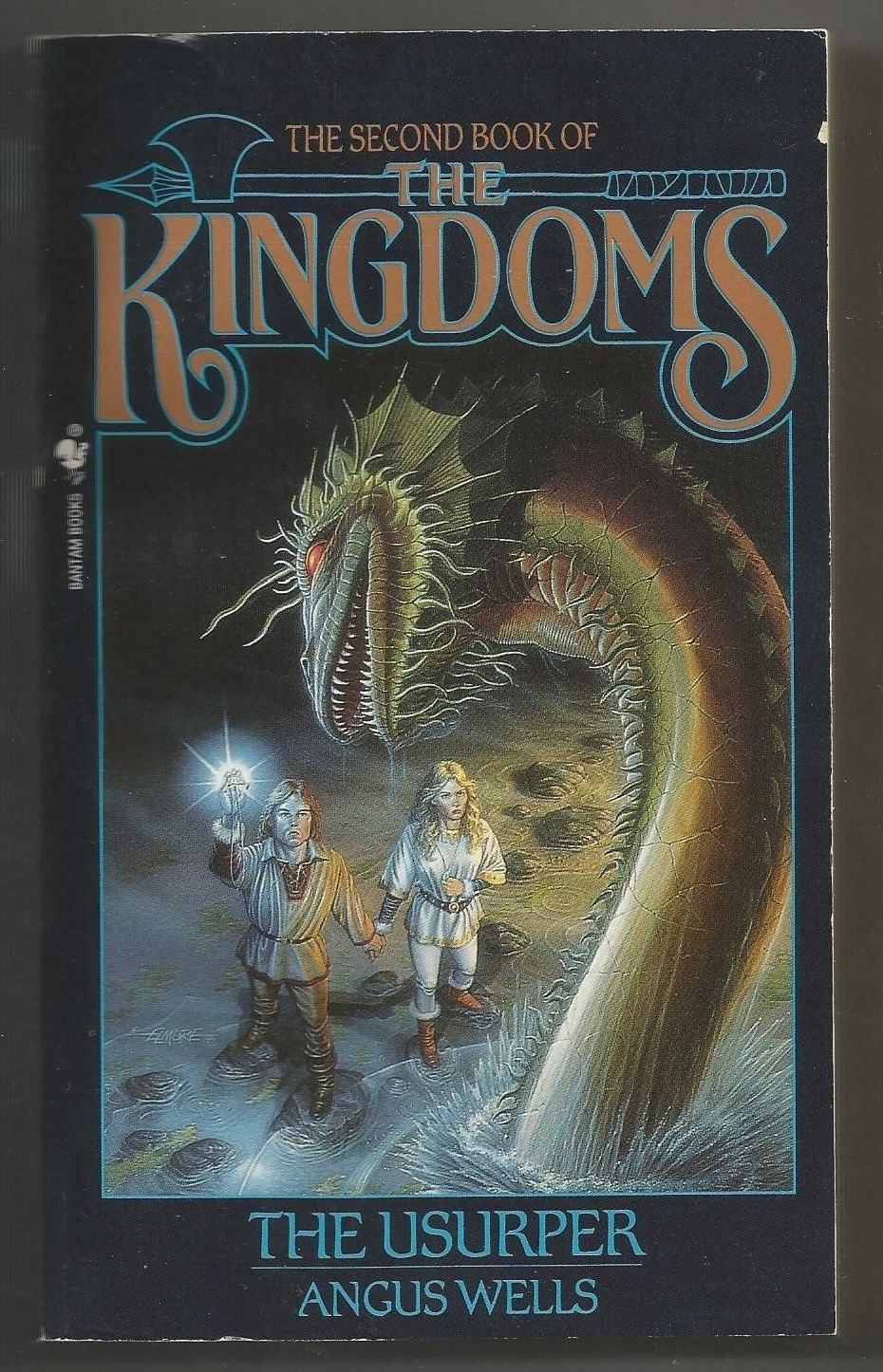 Angus Wells – Kingdoms: The Usurper Vol. 2 1990 Paperback VG+ condition
