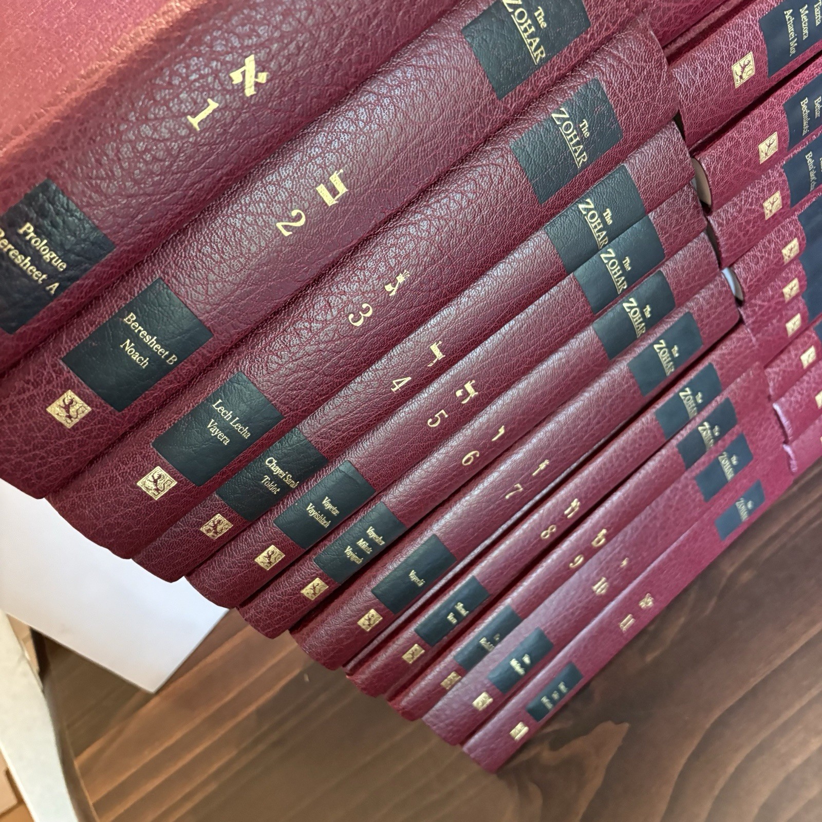 The Zohar Complete Set 23 Vol English Michael Berg Kabbalah Hardcover