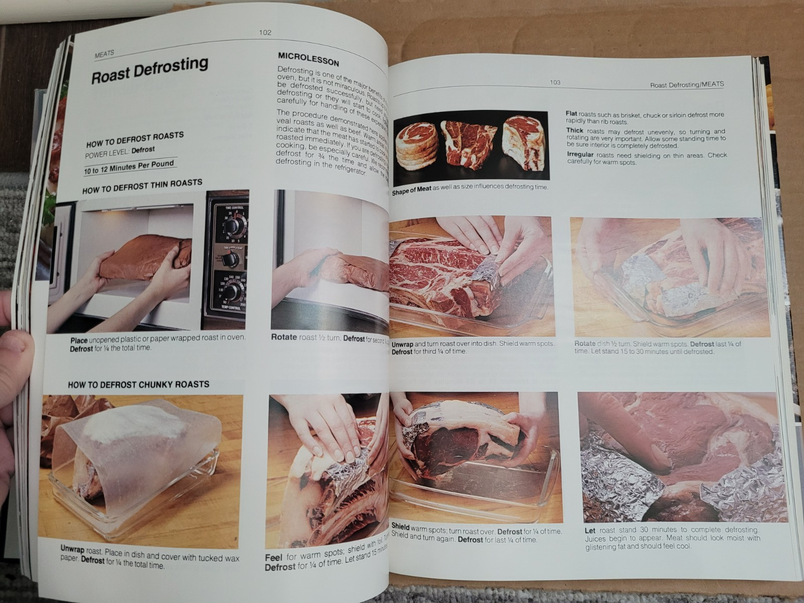 The Microwave Guide and Cookbook Hardcover Book from General Electric Co 1980