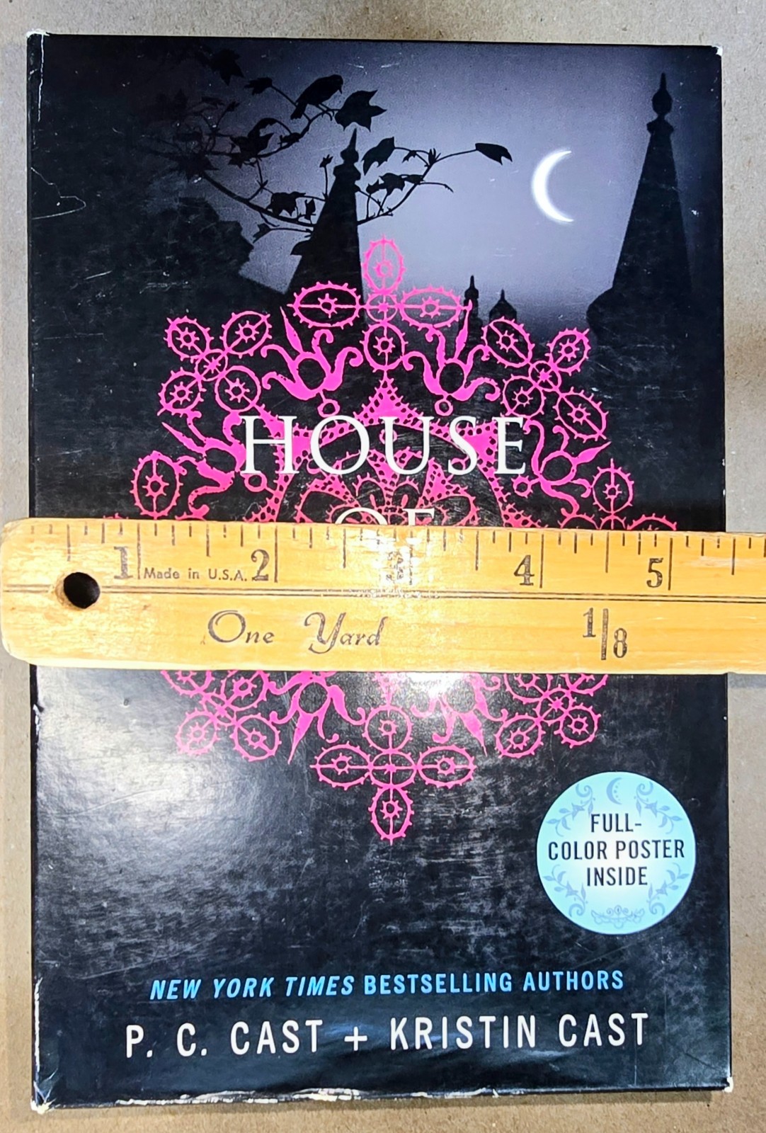 HOUSE of NIGHT Paperback Books Boxed Set of 4 With Full Color Poster by P C Cast