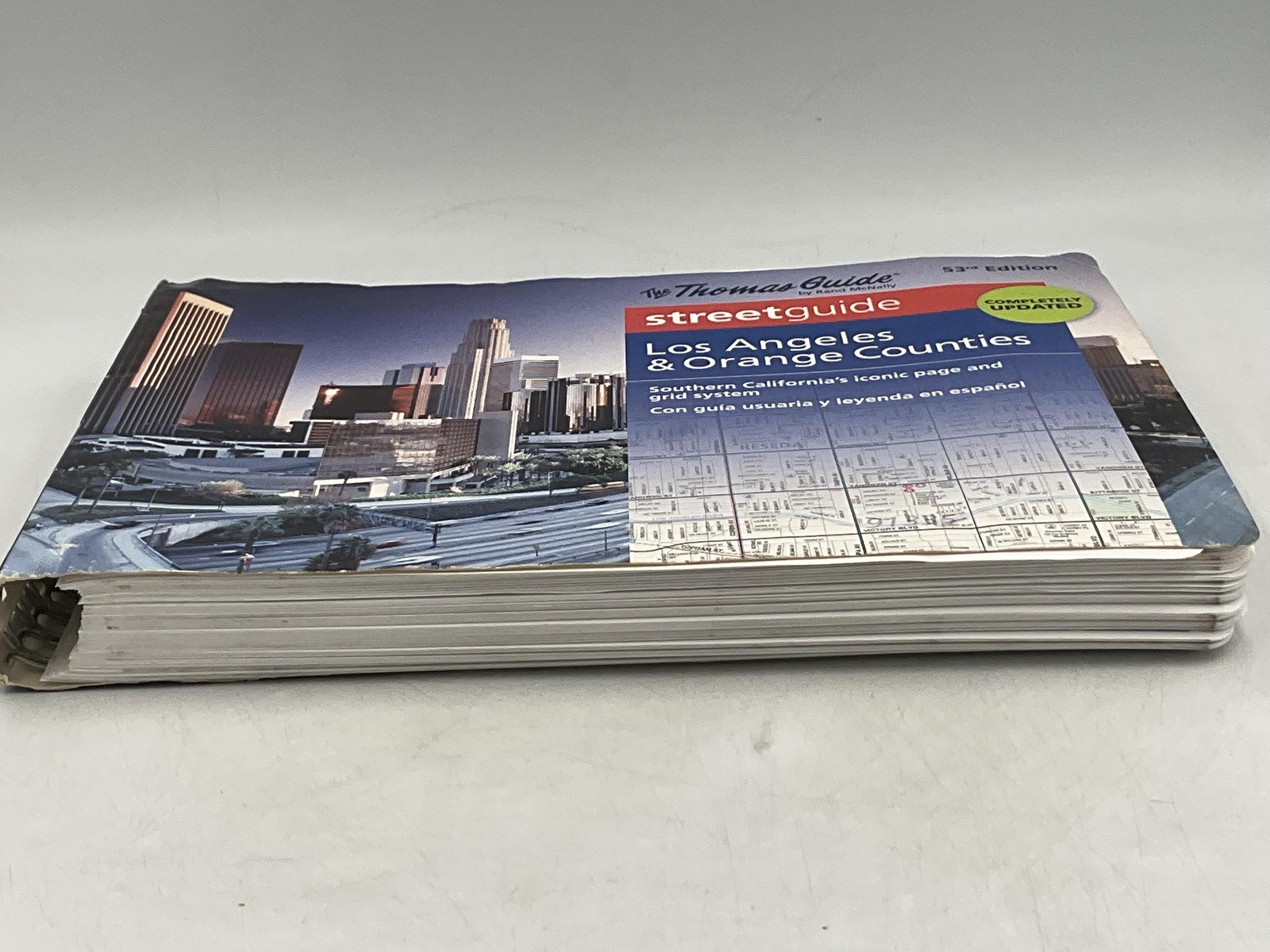 Los Angeles & Orange Counties Rand McNally 2013 Ring/Wire Bound Streetguide