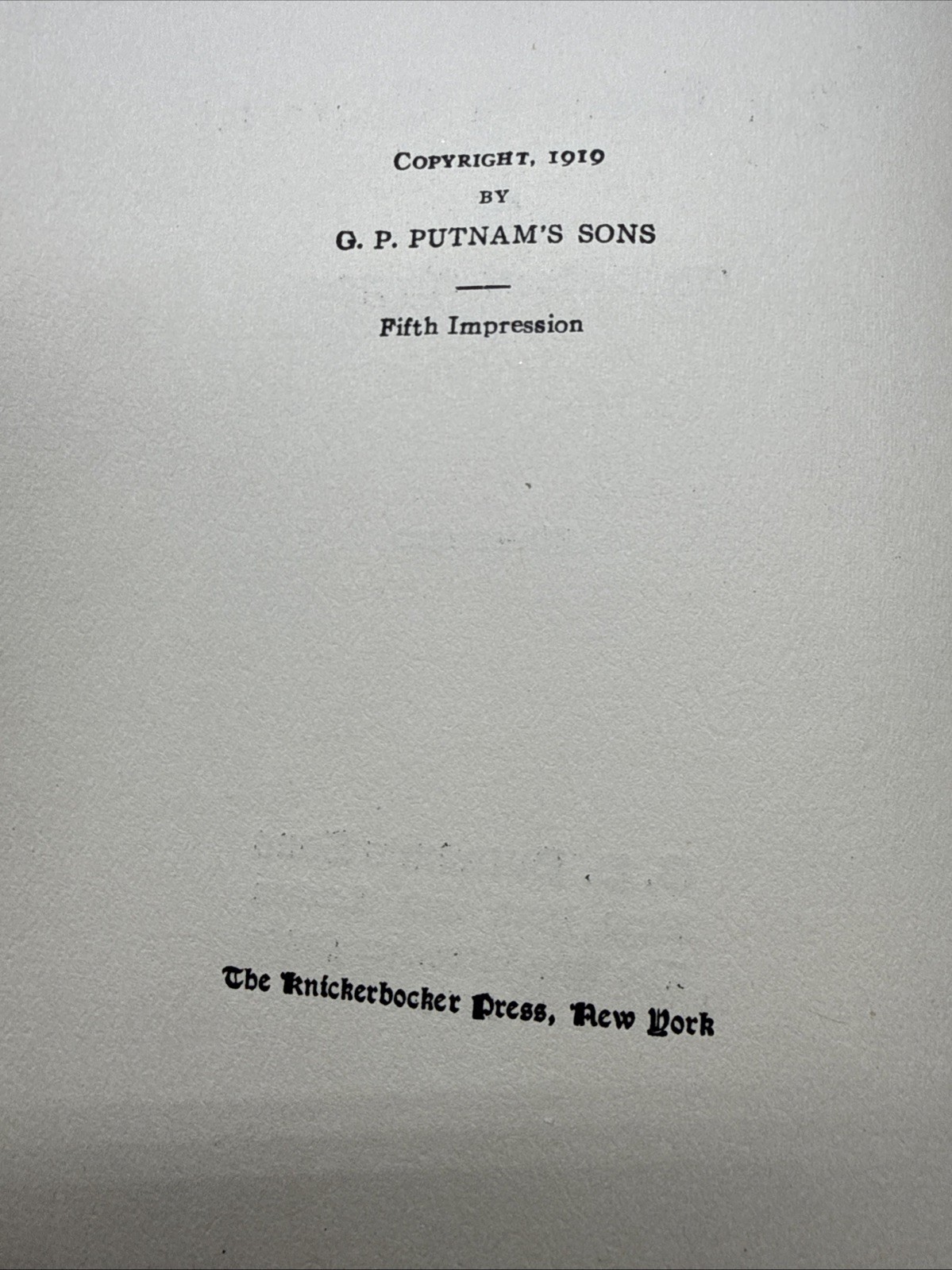 WWI In Flanders Fields And Other Poems John McCrae HC 1st American Edition 1919