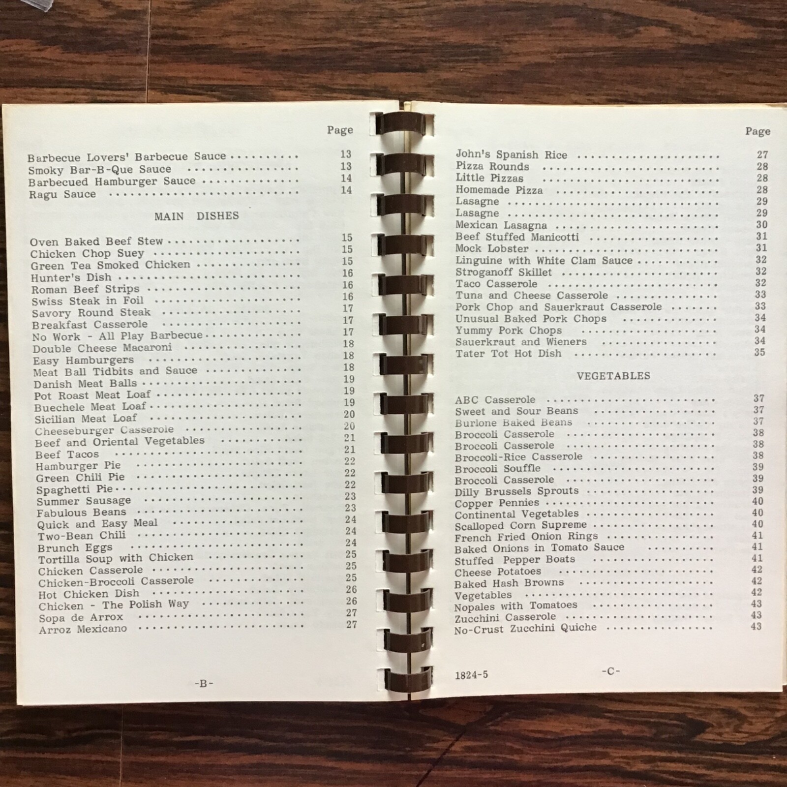 Davenport Iowa Holy Trinity Catholic School Vtg 1985 Cookbook. SEE INDEX PHOTOS