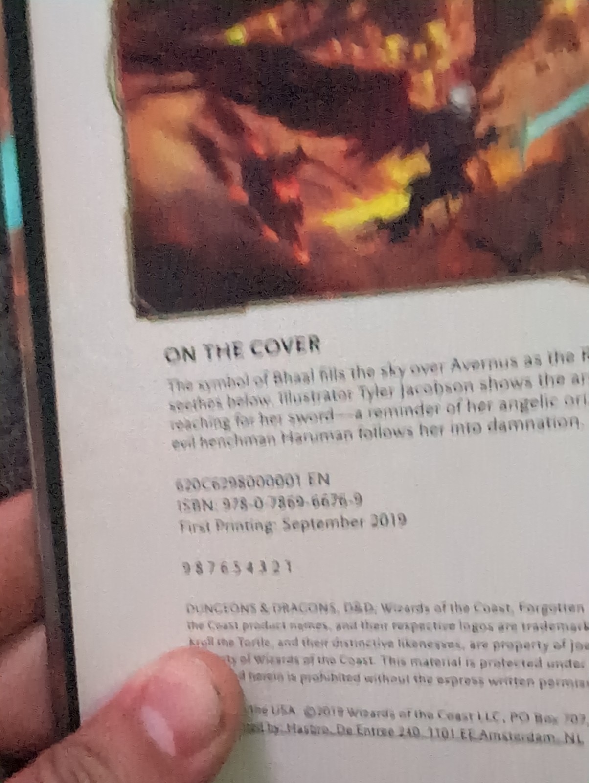 D and D Baldur’s Gate: Descent Into Avernus (2019, Hardcover)- No Map Of Elturel