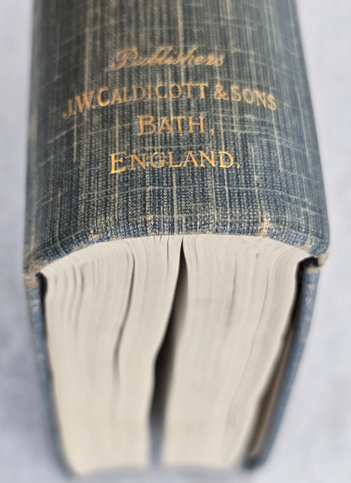 VALUES OF ANTIQUES by J. W. Caldicott Bath, England 1929 Vintage Hardback Book