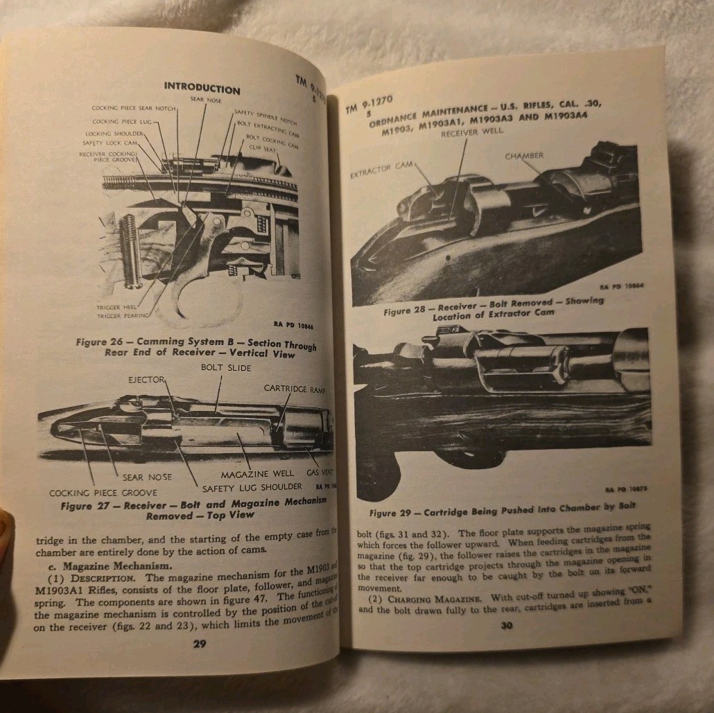 War Department Technical Manual TM9-1270 U.S Rifles, Cal. 30, – 20 January, 1944