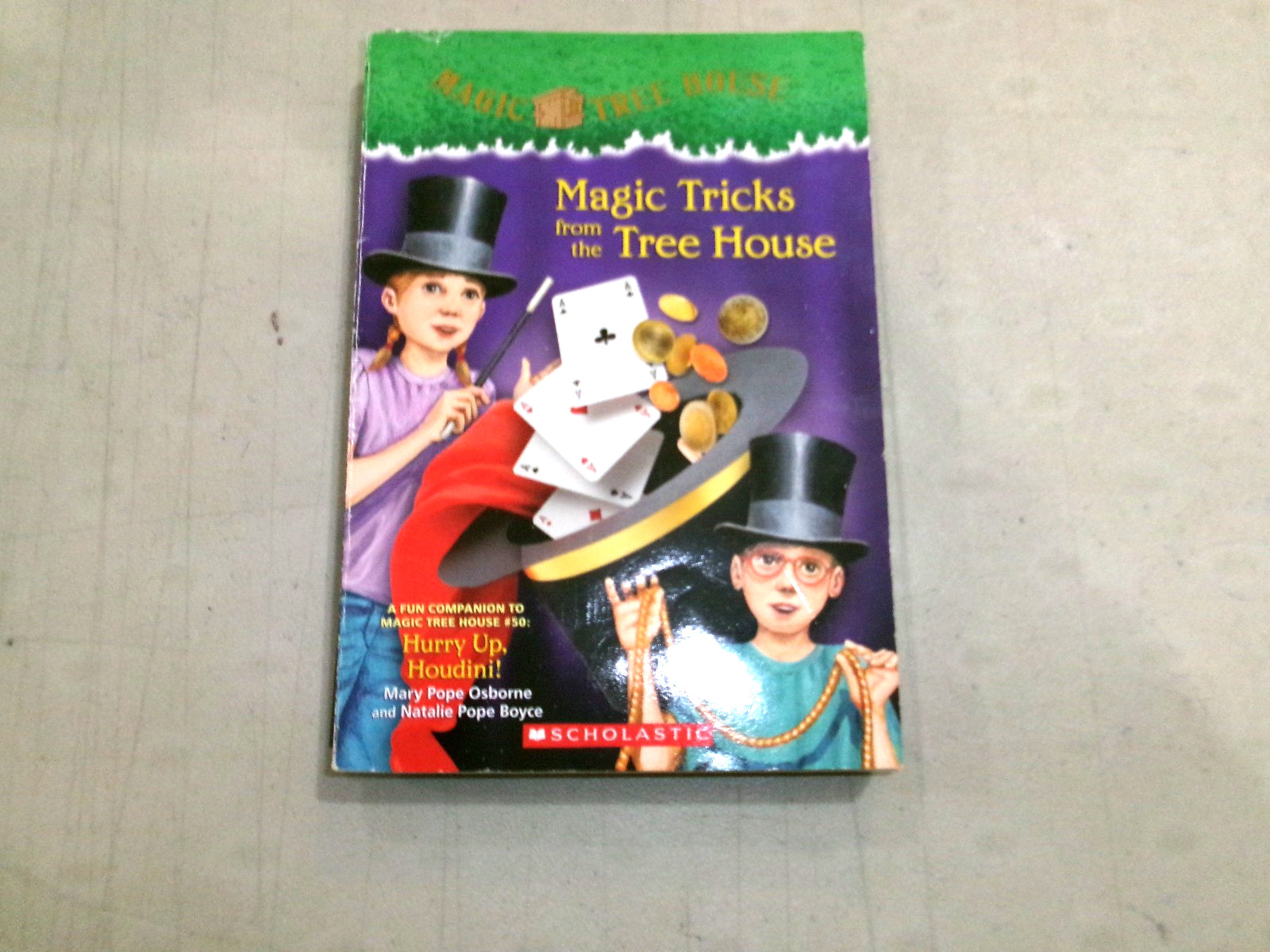Magic Tricks from the Tree House by Mary Pope Osborne/Natalie Pop Boyce EE 7199