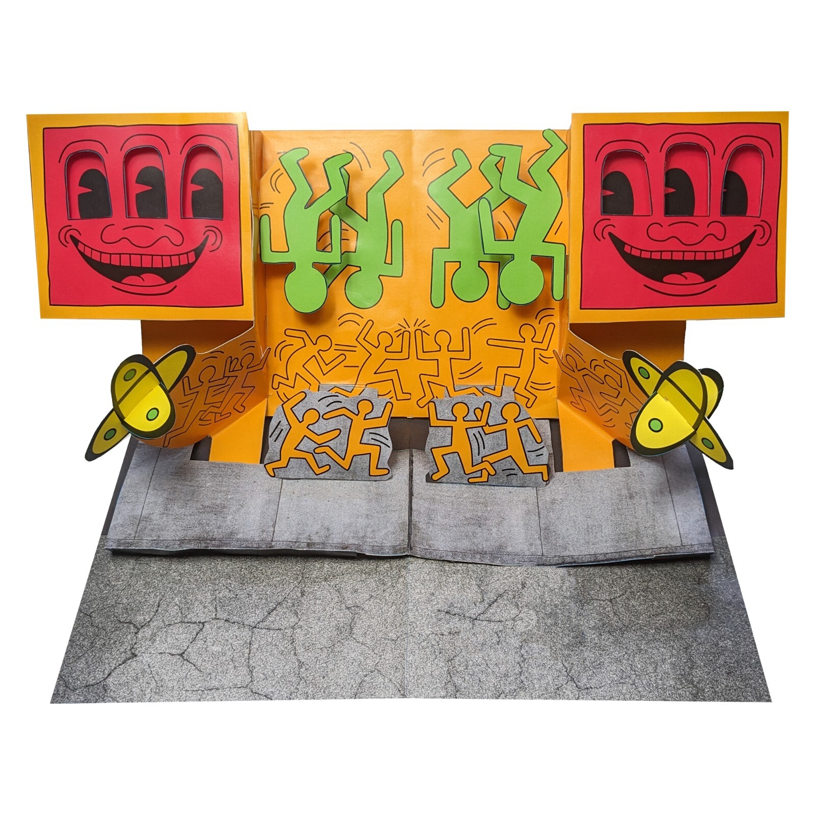 The Keith Haring Pop Up Book