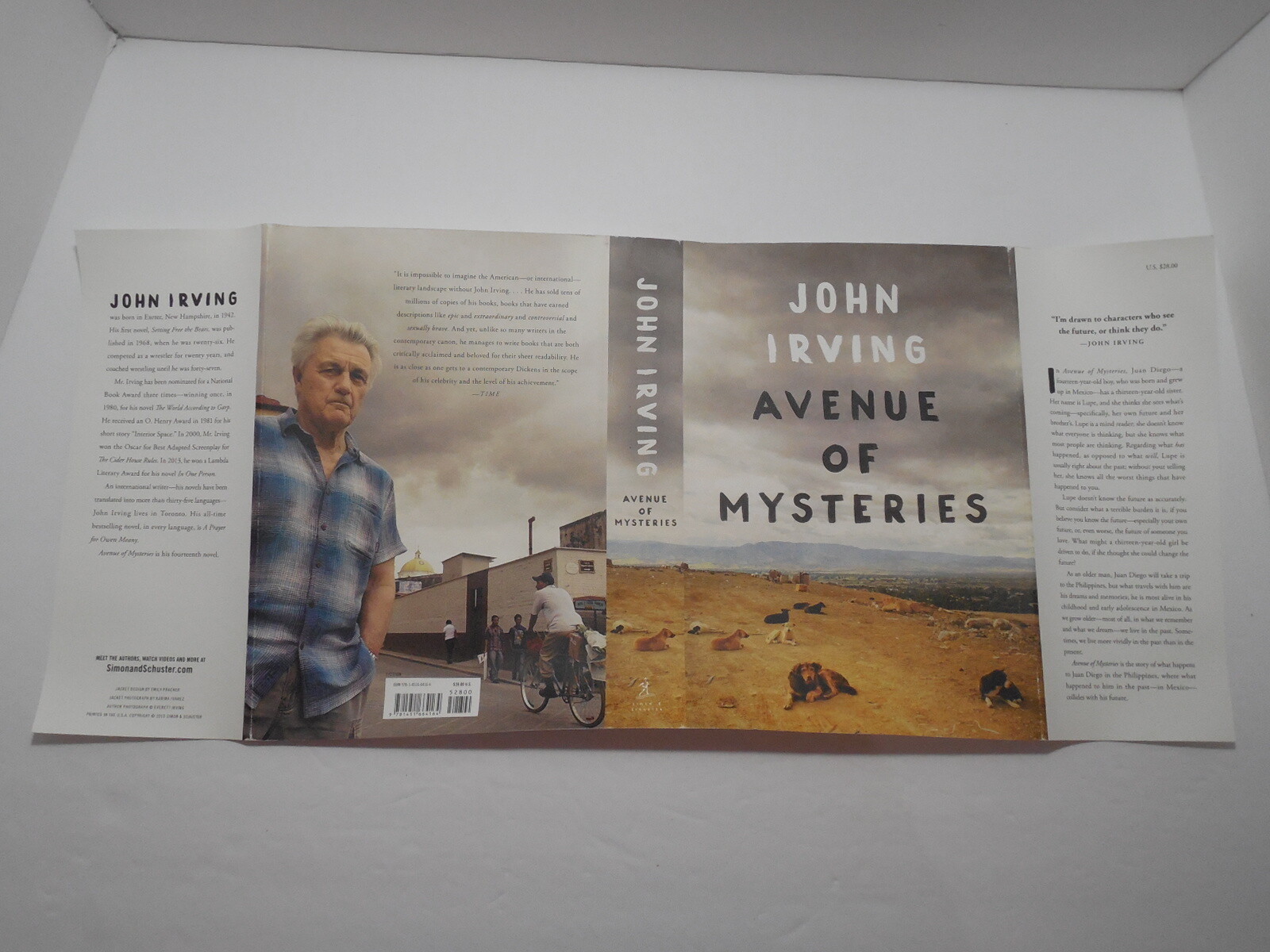 Avenue of Mysteries by John Irving, 2015, 1st Ed, 1st Pr, Signed, Like New