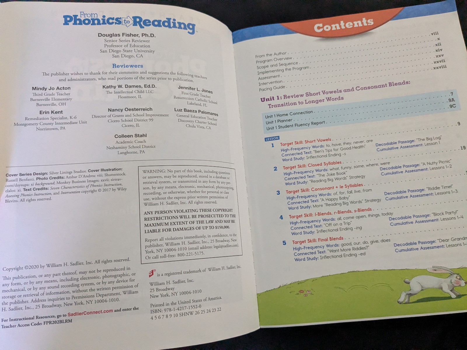 From Phonics to Reading Level B Teacher’s Edition 2020