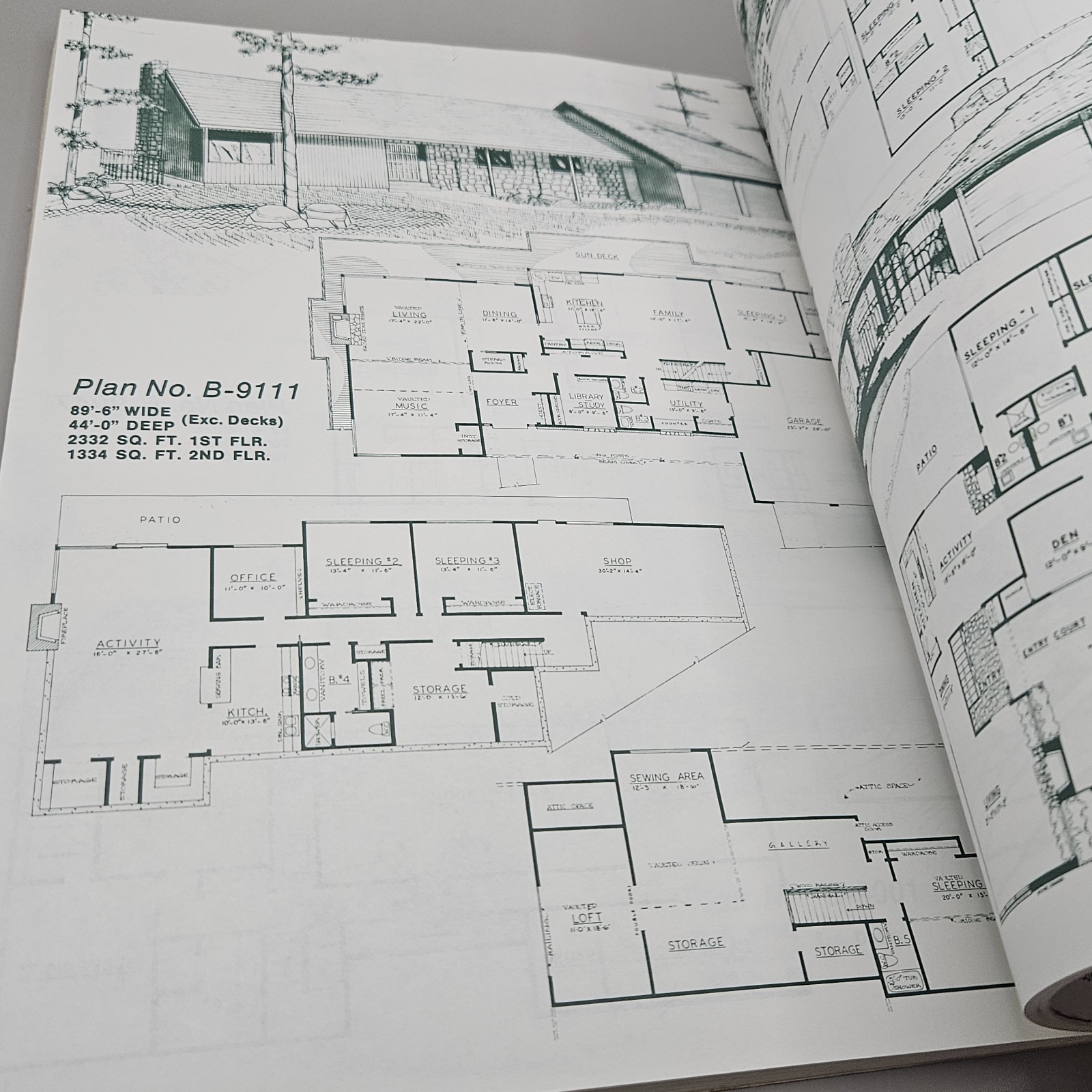 Vol 2 300 New Home Plans For Sloping And View Sites I.m. Bruinier & Assoc.