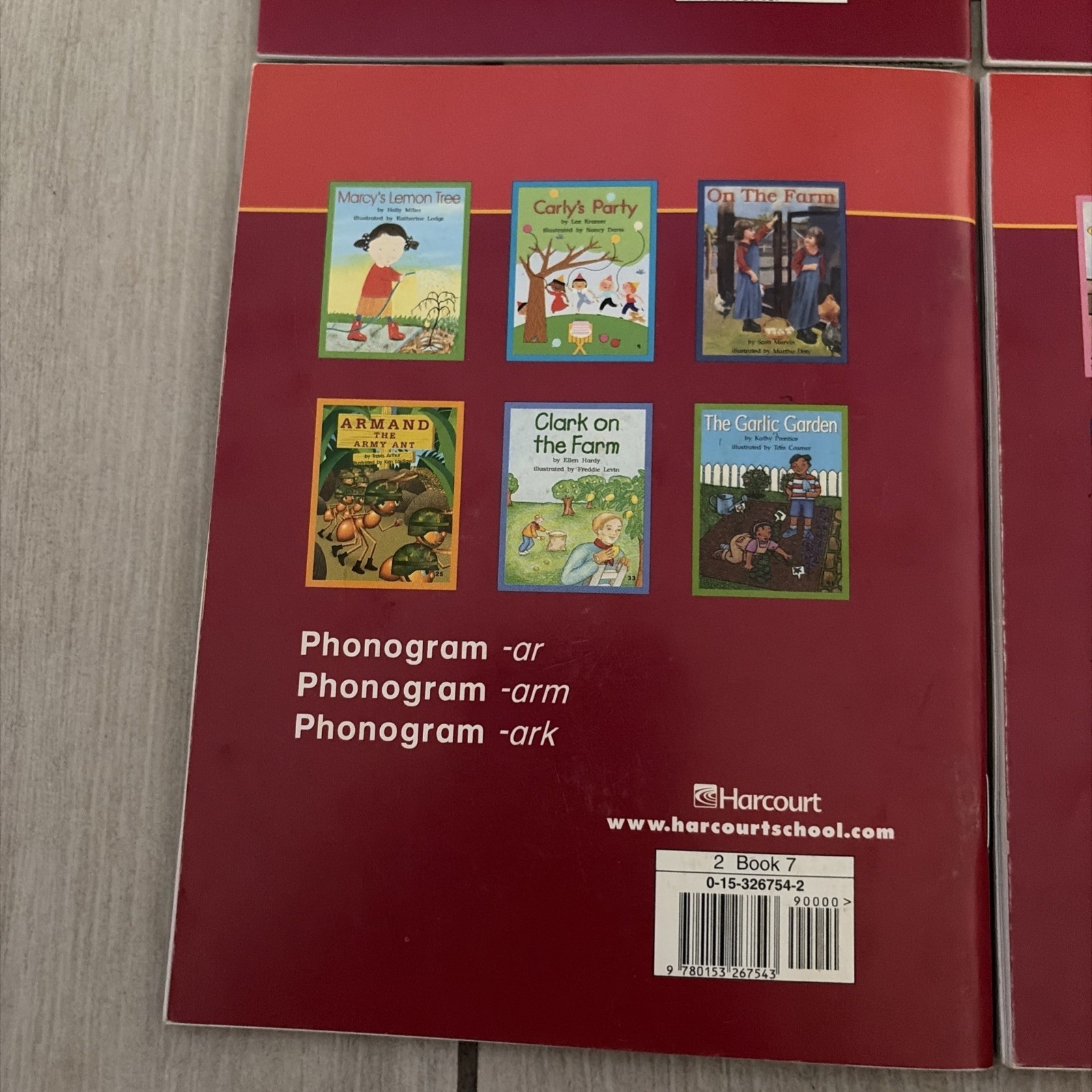 Harcourt Decodable Books Set 5 6 7 9 Early Reader Phonics Softcover Lot Learning